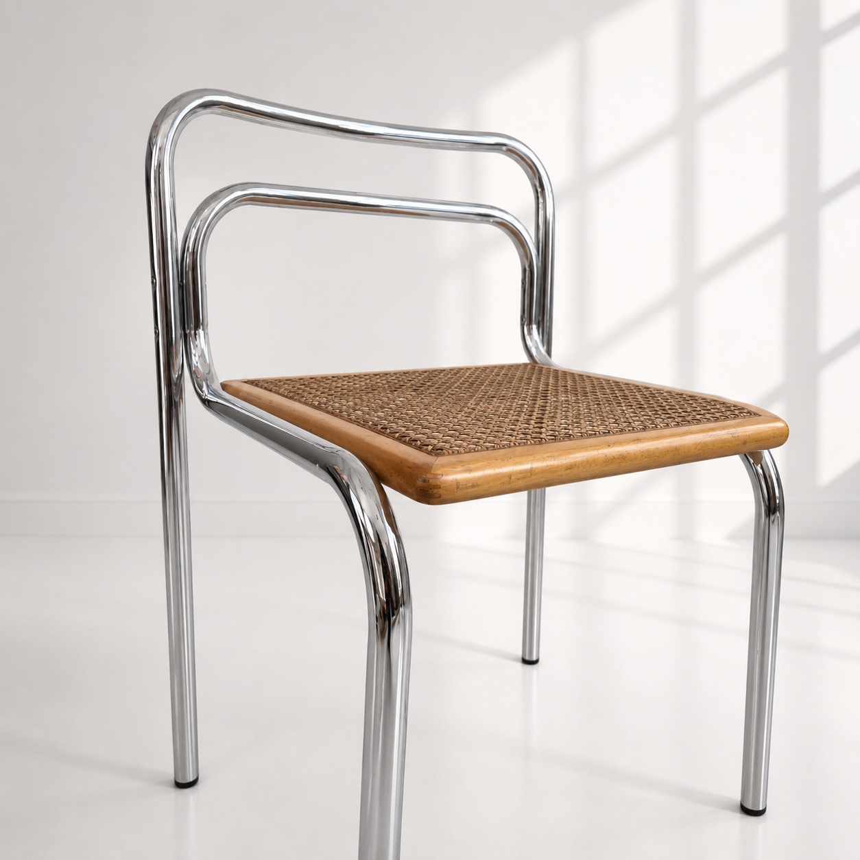 Silla estilo Cesca. Italia 70s. Monda Lironda Vintage