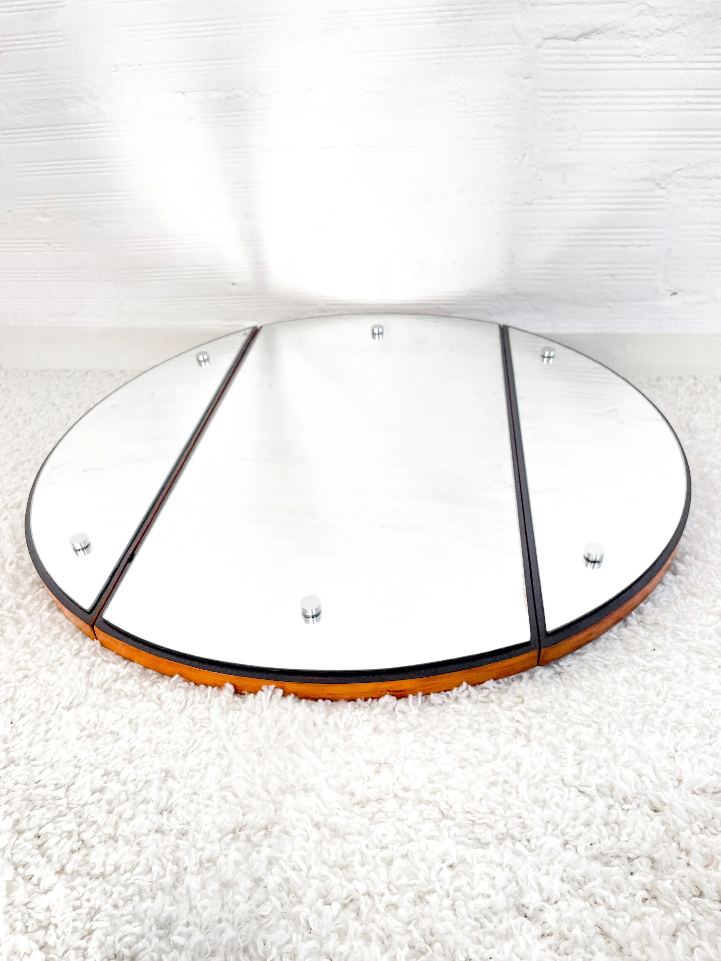 Espejo tríptico Mid-Century. Monda Lironda Vintage