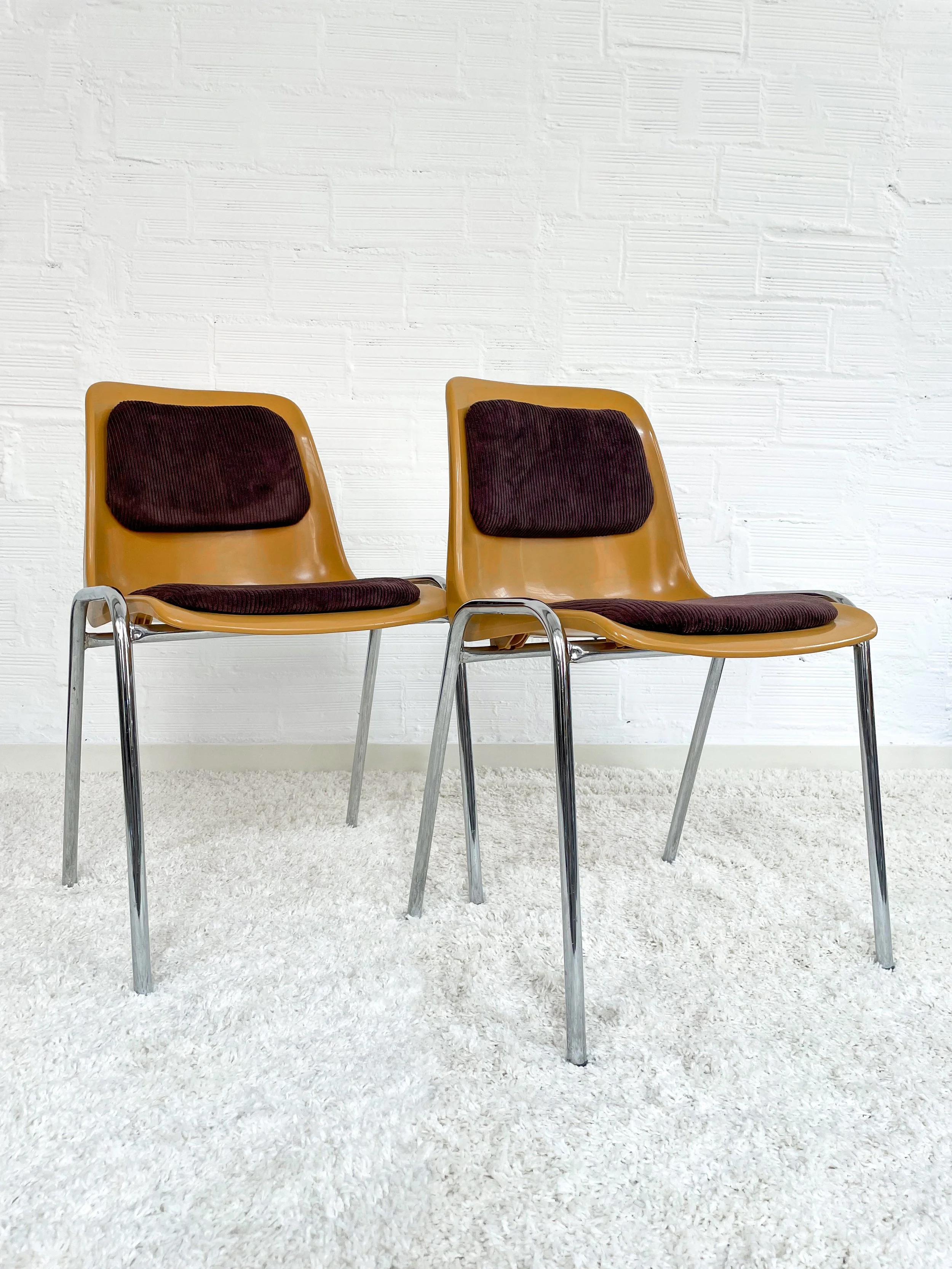 Silla aplilable estilo Helmut Starke. 70s. Monda Lironda Vintage