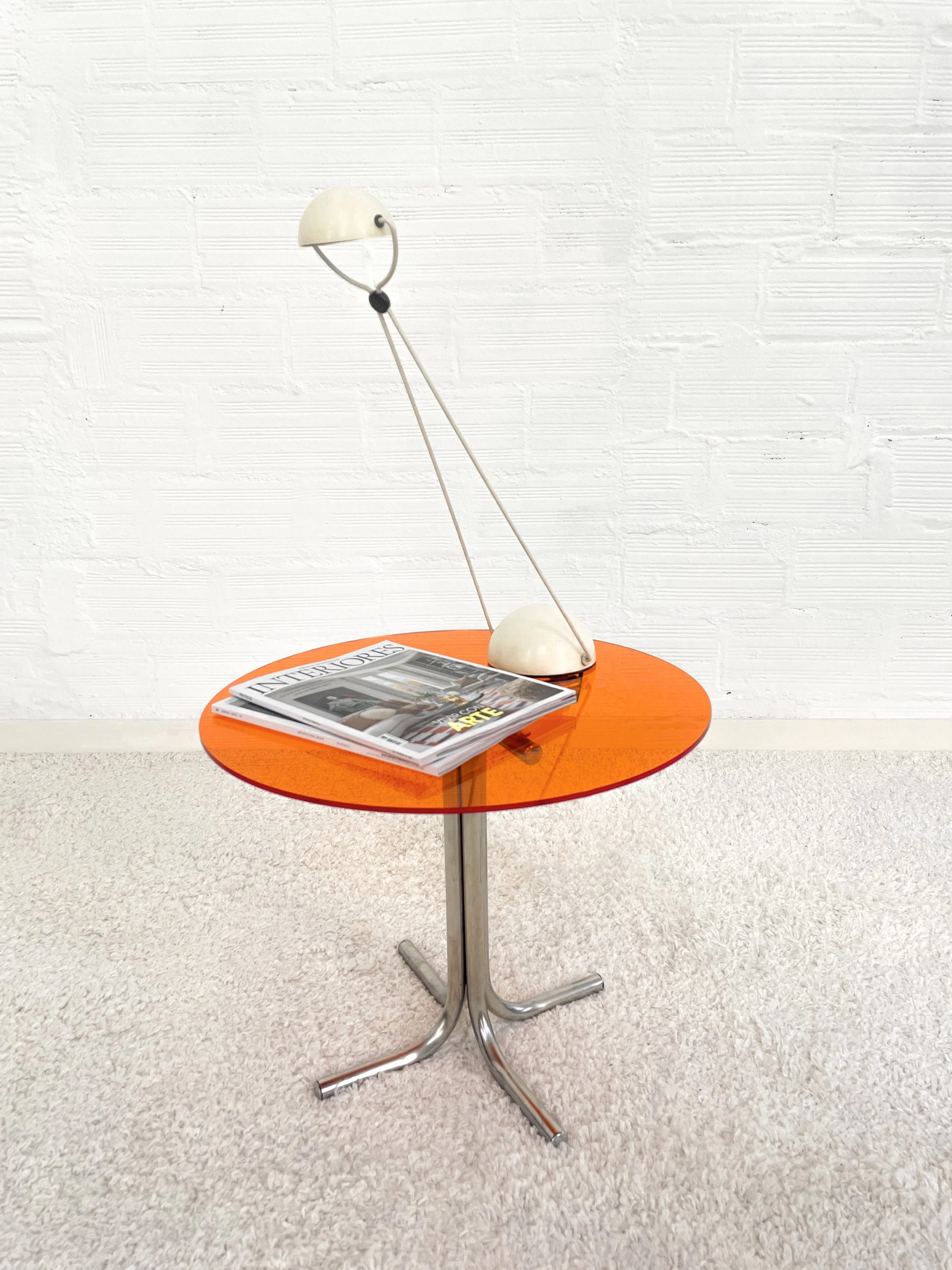 Lámpara de mesa Meridiana por Stefano Cevoli. Italia 80s. Monda Lironda Vintage