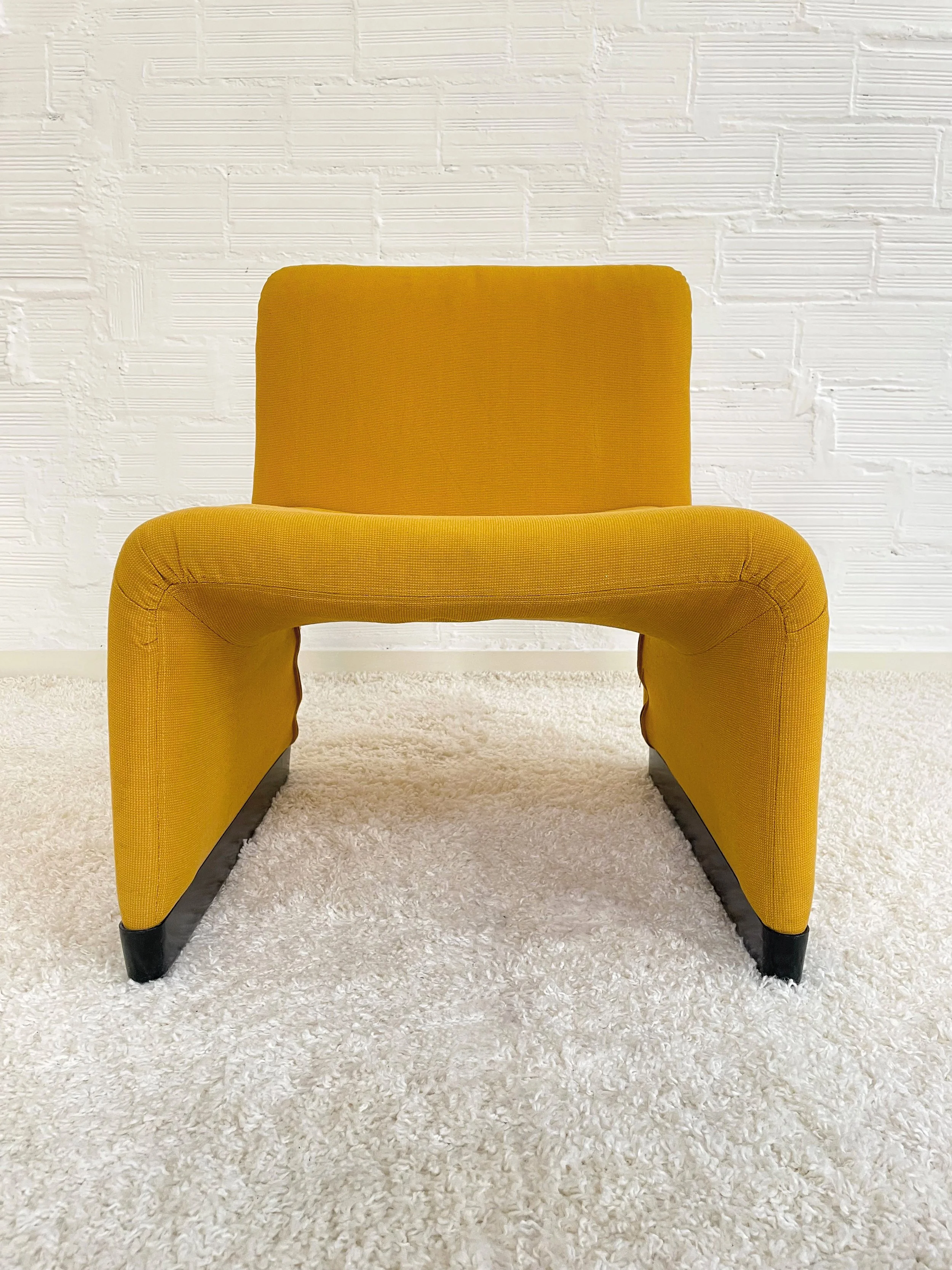Sillón italiano años 70. Estilo Alky de Giancarlo Piretti. Monda Lironda Vintage