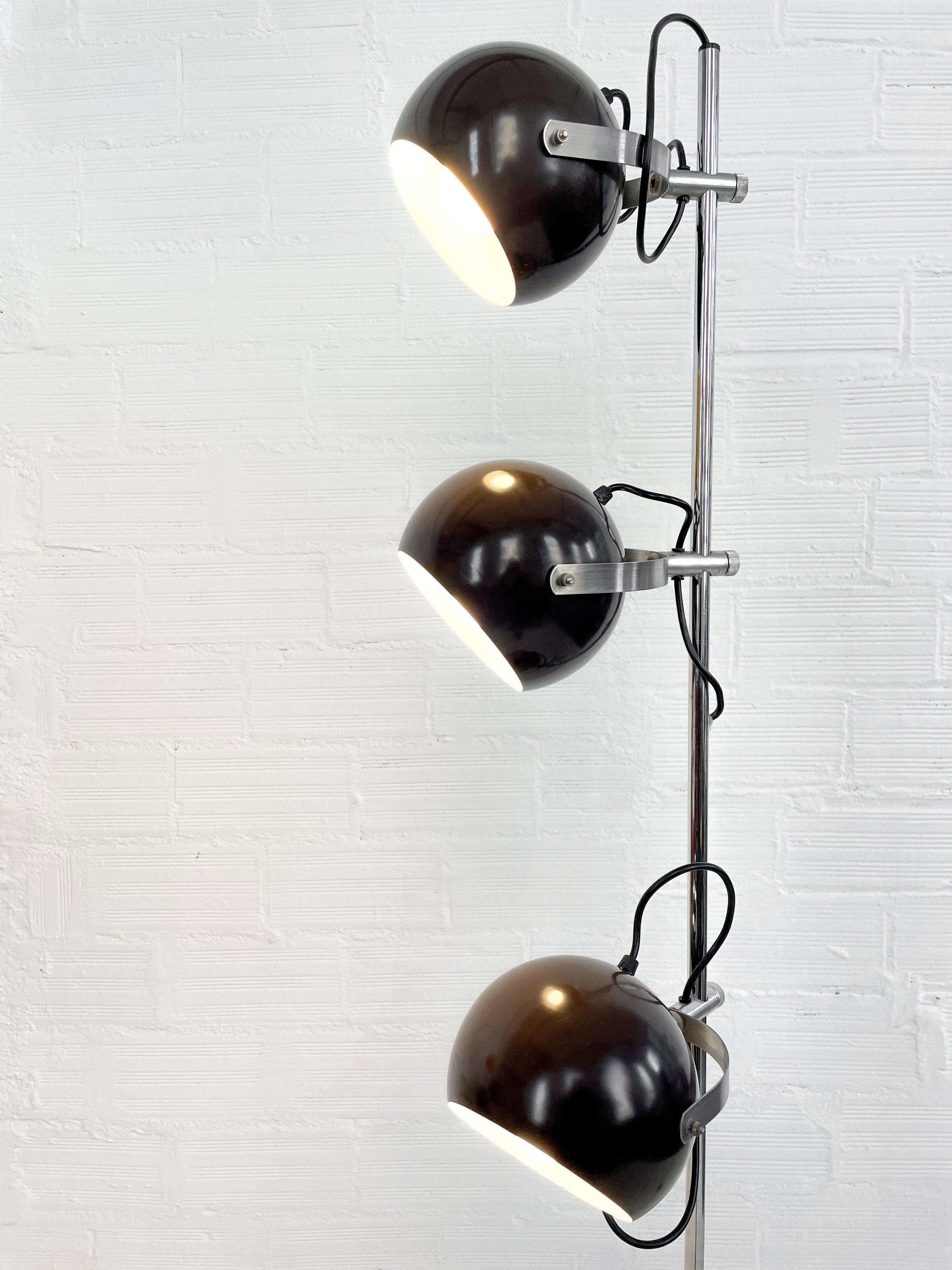 Lámpara de pie Eyeball años 60. Monda Lironda Vintage