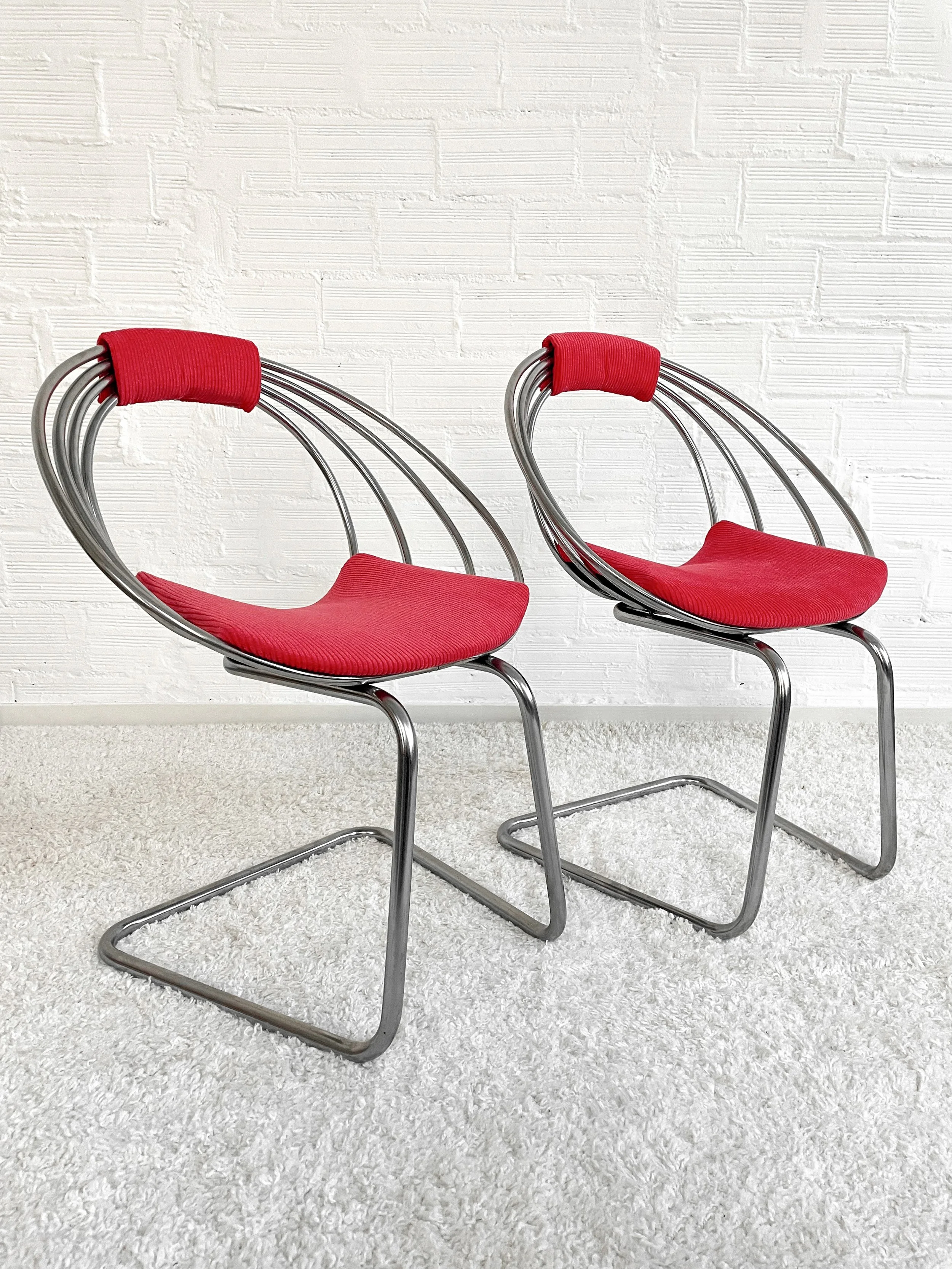 Silla Space age, 60s. Atribuidas a Gastone Rinaldi.