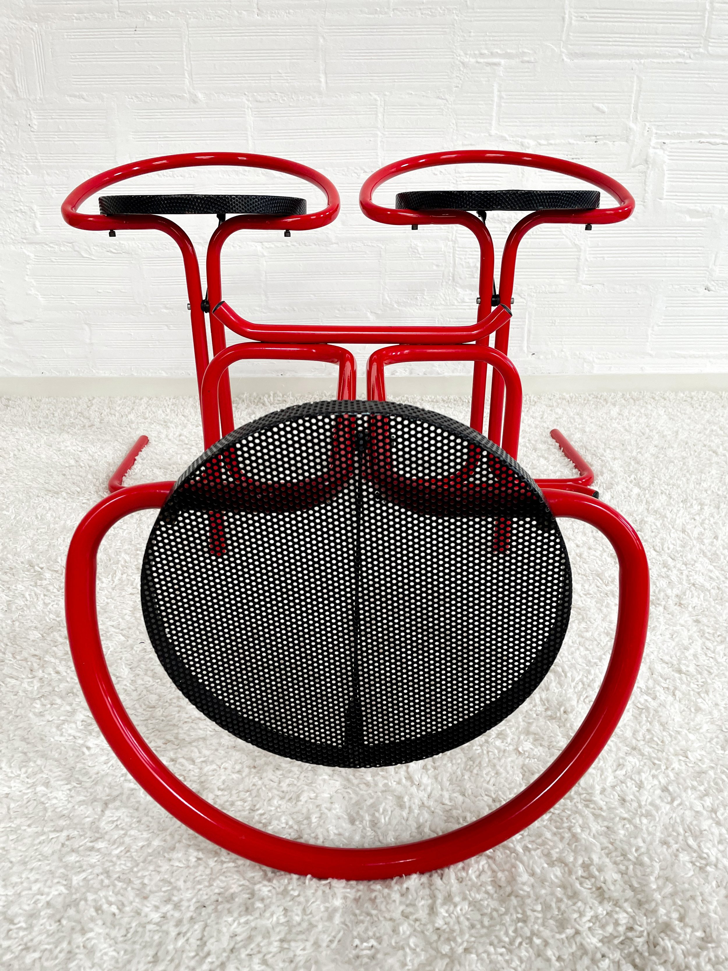 Taburetes postmodernos 80s. Monda Lironda Vintage