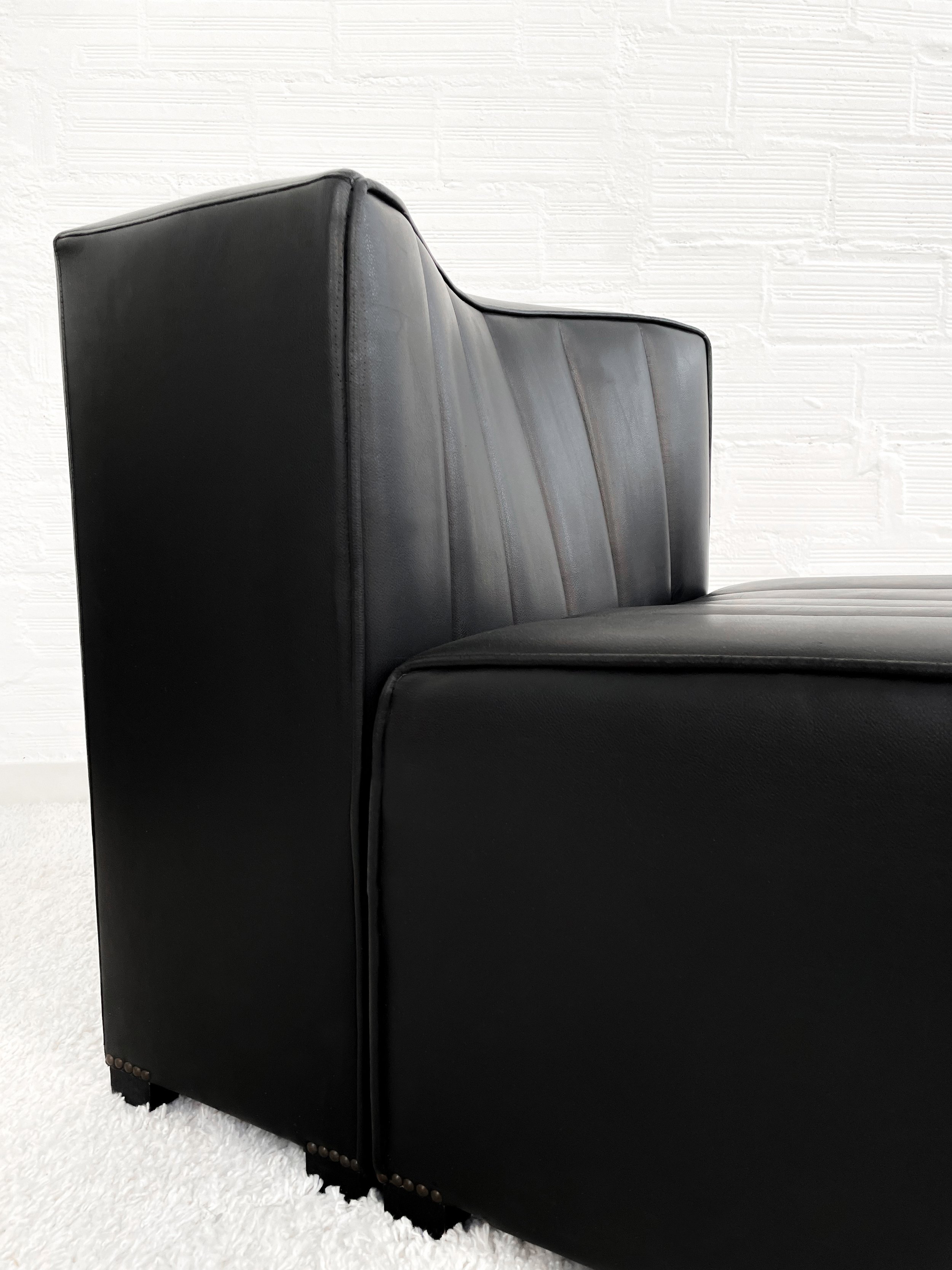 Sillón modular inspirado en el modelo de Tito Agnoll. 80s. Monda Lironda Vintage