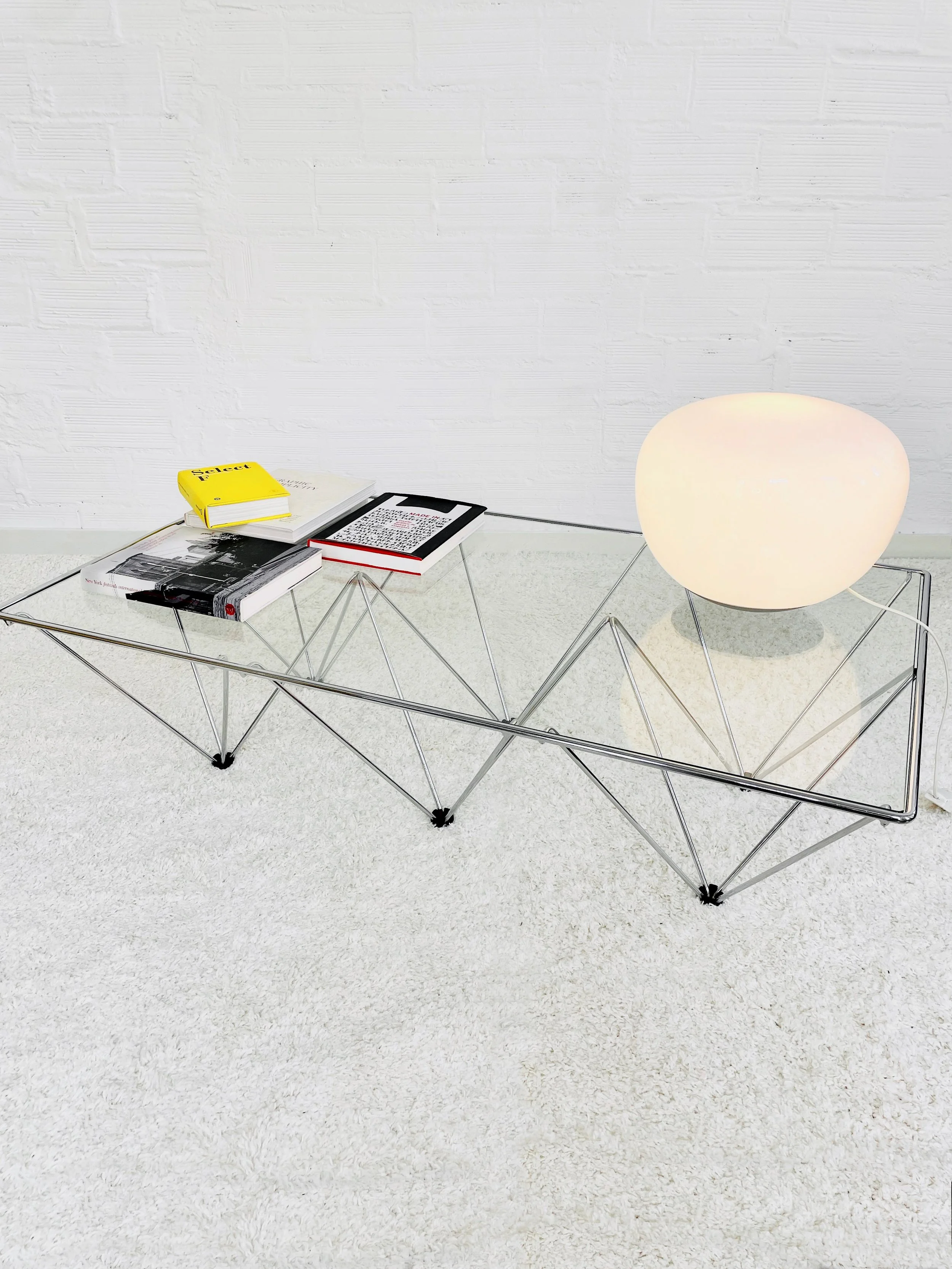 Mesa centro estilo Alanda de Paolo Piva. 80s. Monda Lironda Vintage