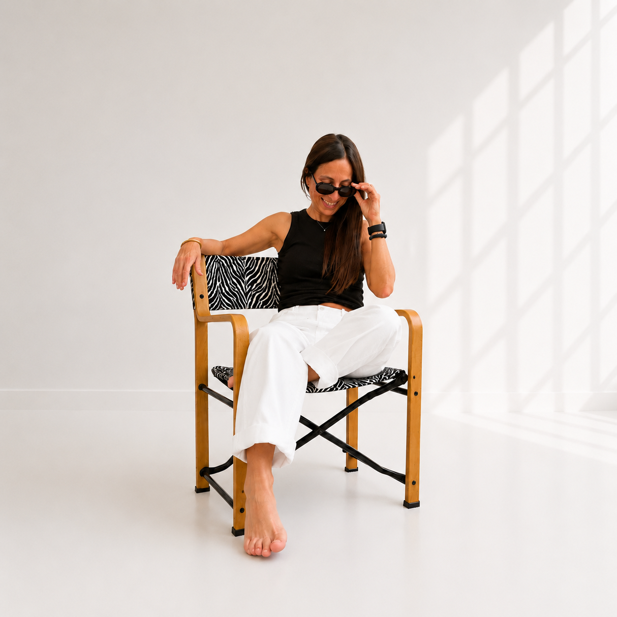 Silla plegable Federico Giner. Spain, 80s. Monda Lironda Vintage