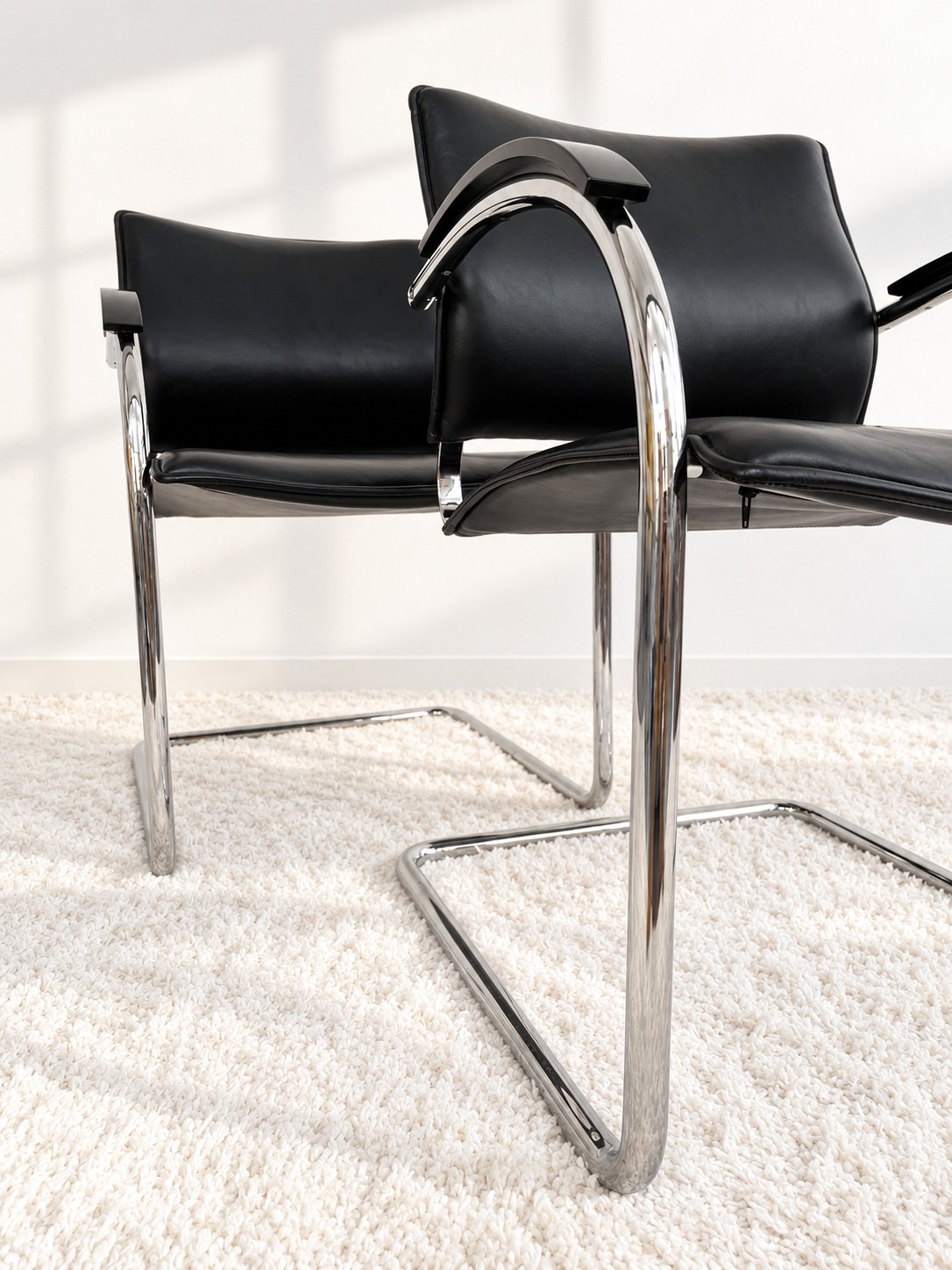 Silla cantilever S78 para Thonet. Alemania 80s. Monda Lironda Vintage