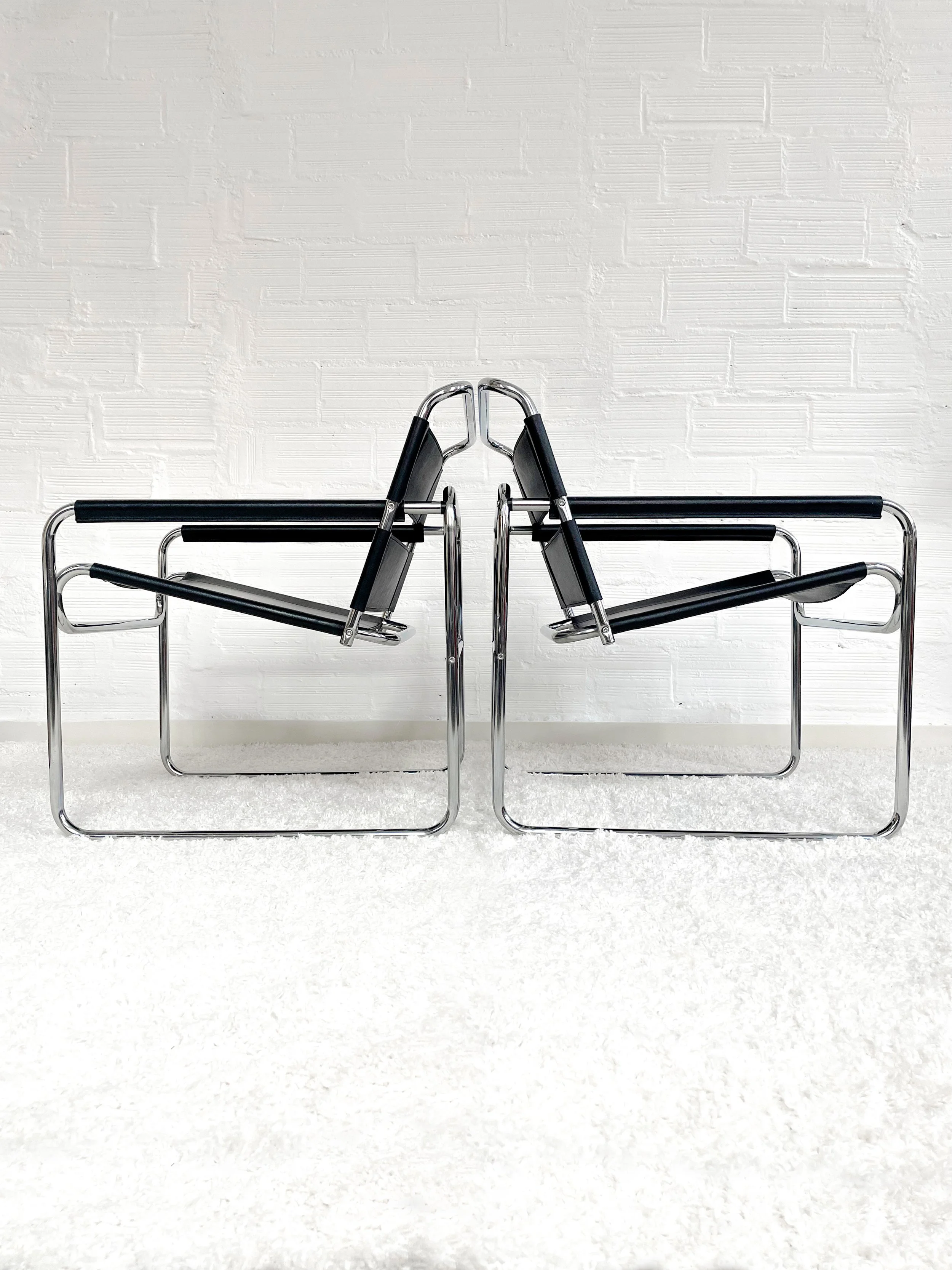 Sillón Bauhaus Mid Century. Italia 70s. Monda Lironda Vintage