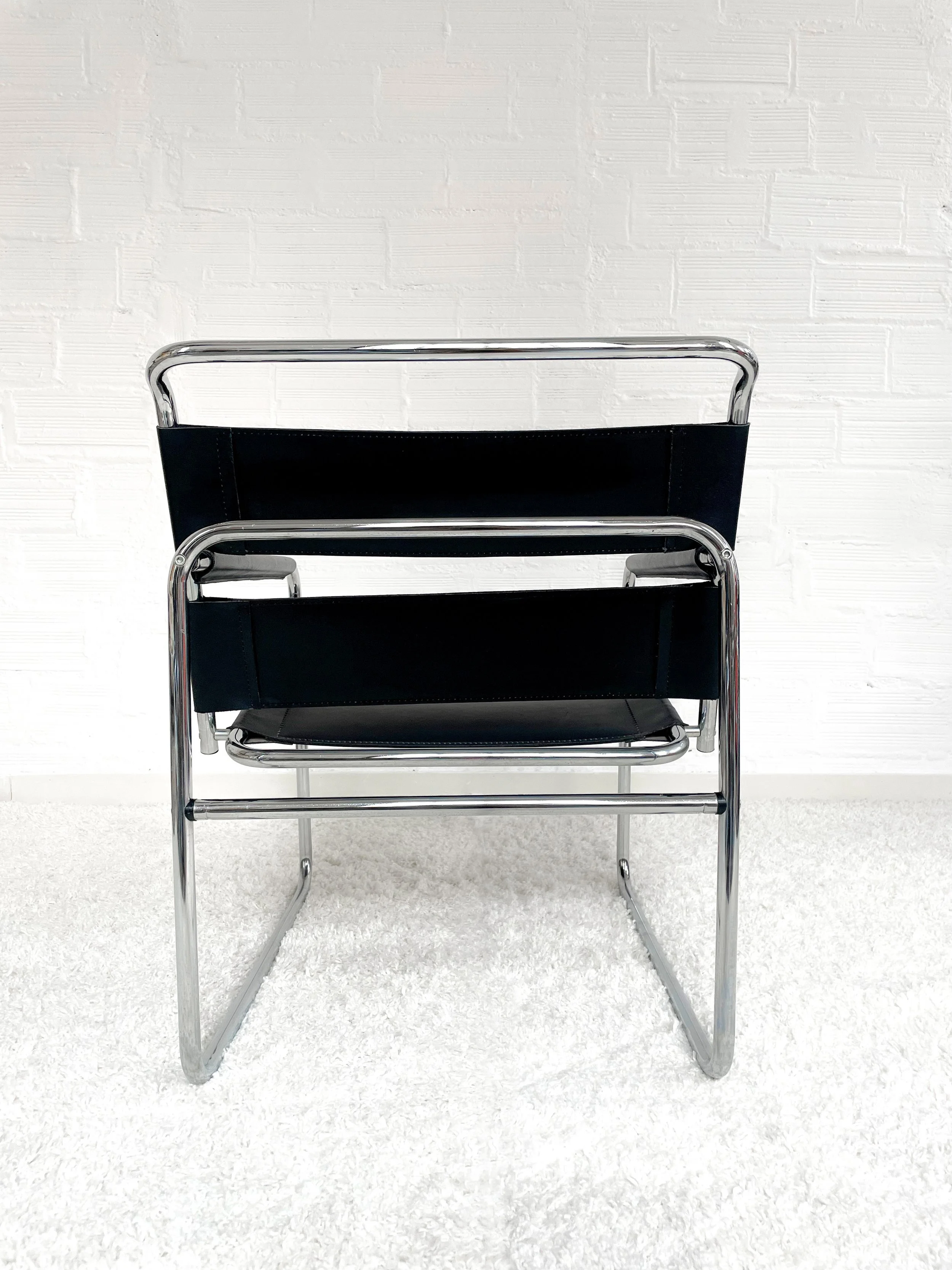 Sillón Bauhaus Mid Century. Italia 70s. Monda Lironda Vintage