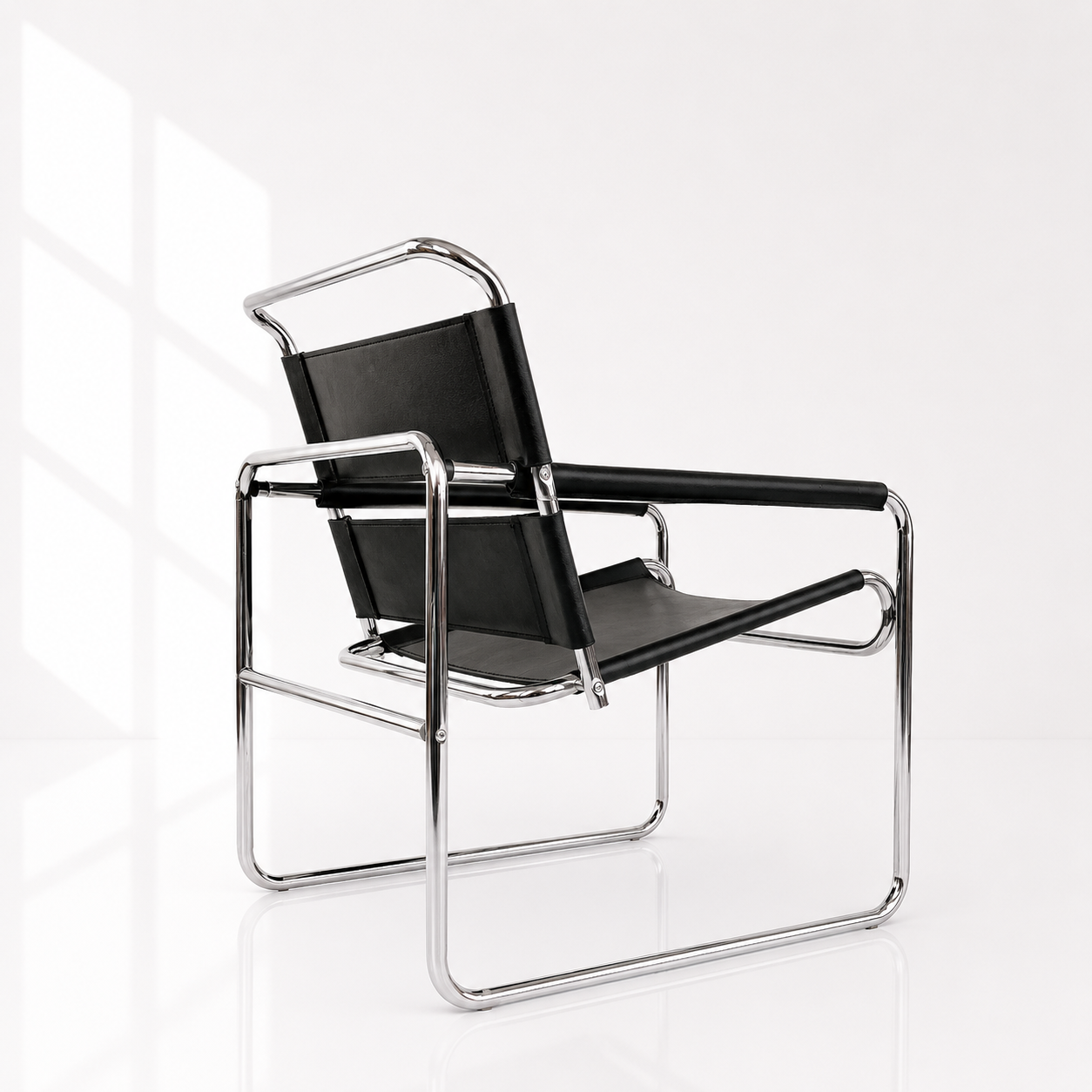 Sillón Bauhaus Mid-Century. italia 70s. Monda Lironda Vintage