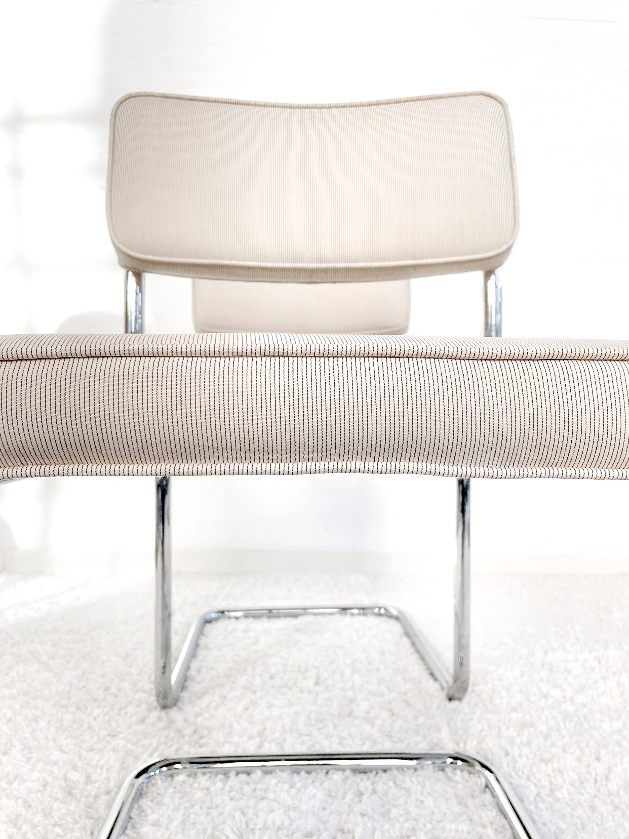 Silla comedor canteliever. 90s. Monda Lironda Vintage