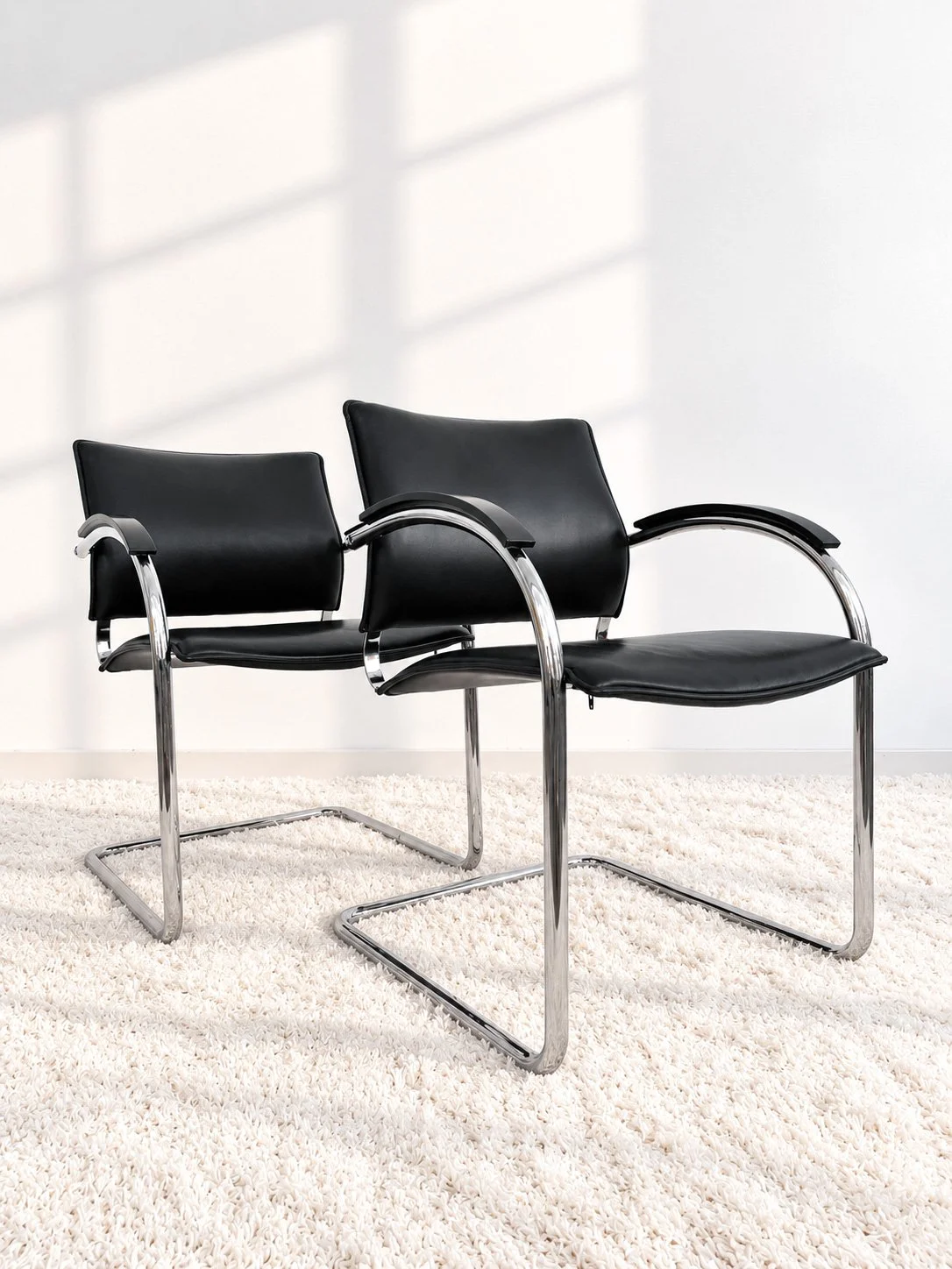 Silla cantilever S78 para Thonet. Alemania 80s. Monda Lironda Vintage