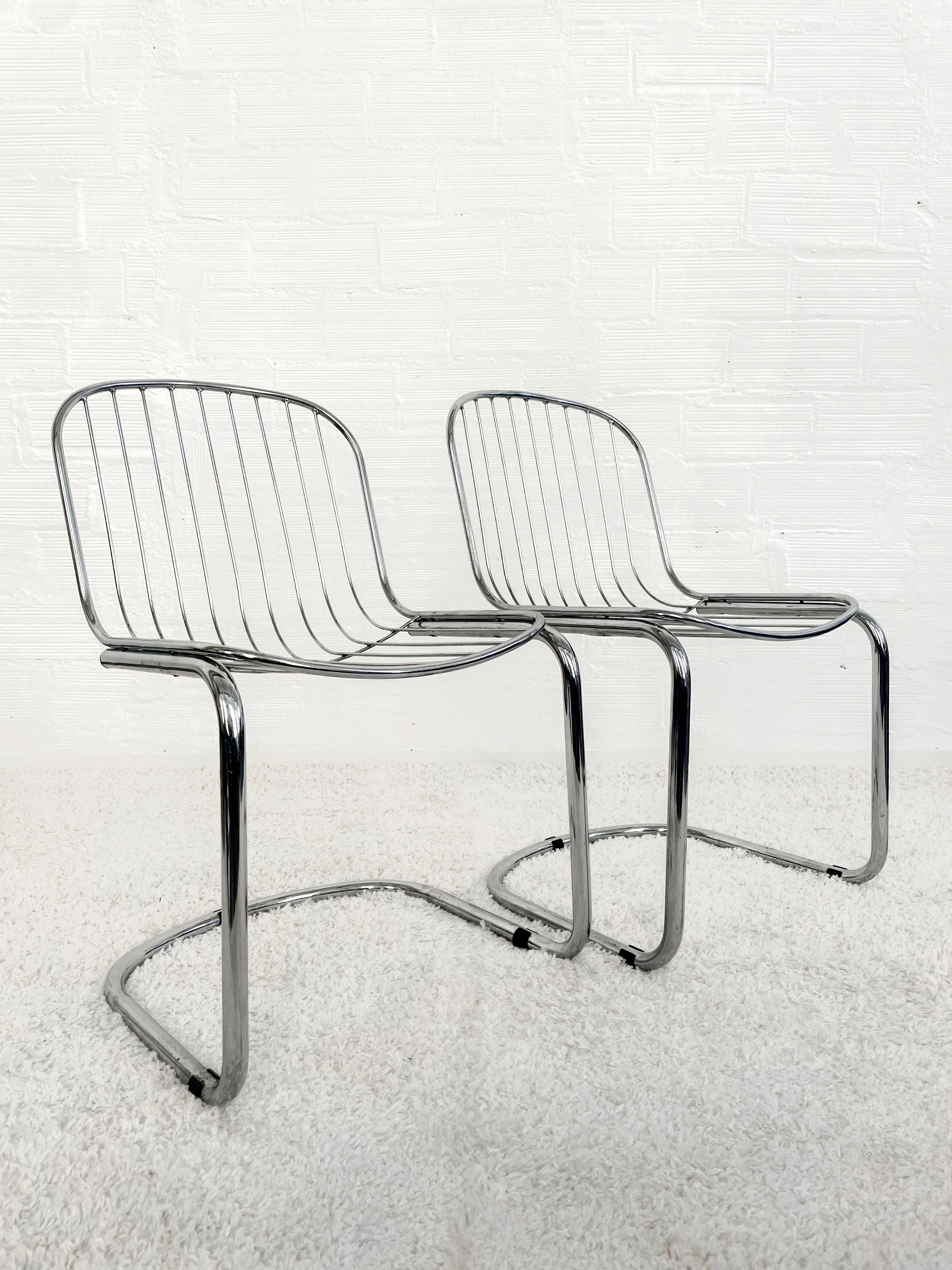 Sillas de comedor de Gastone Rinaldi para Rima. 70s. Monda Lironda Vintage