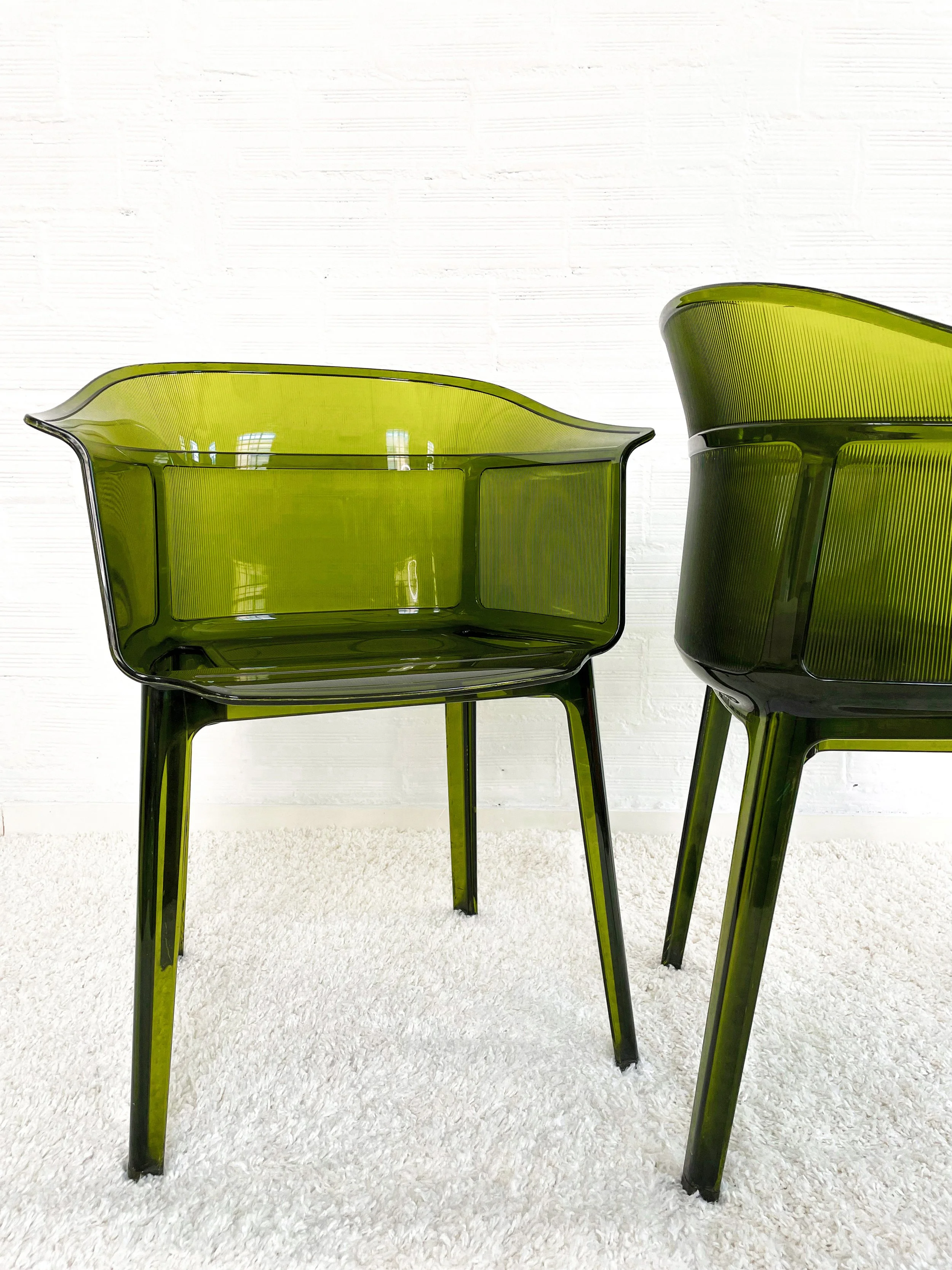 Silla Papyrus para Kartell. Diseñada por Ronan & Erwan Bouroullec. Italia 2008. Monda Lironda Vintage