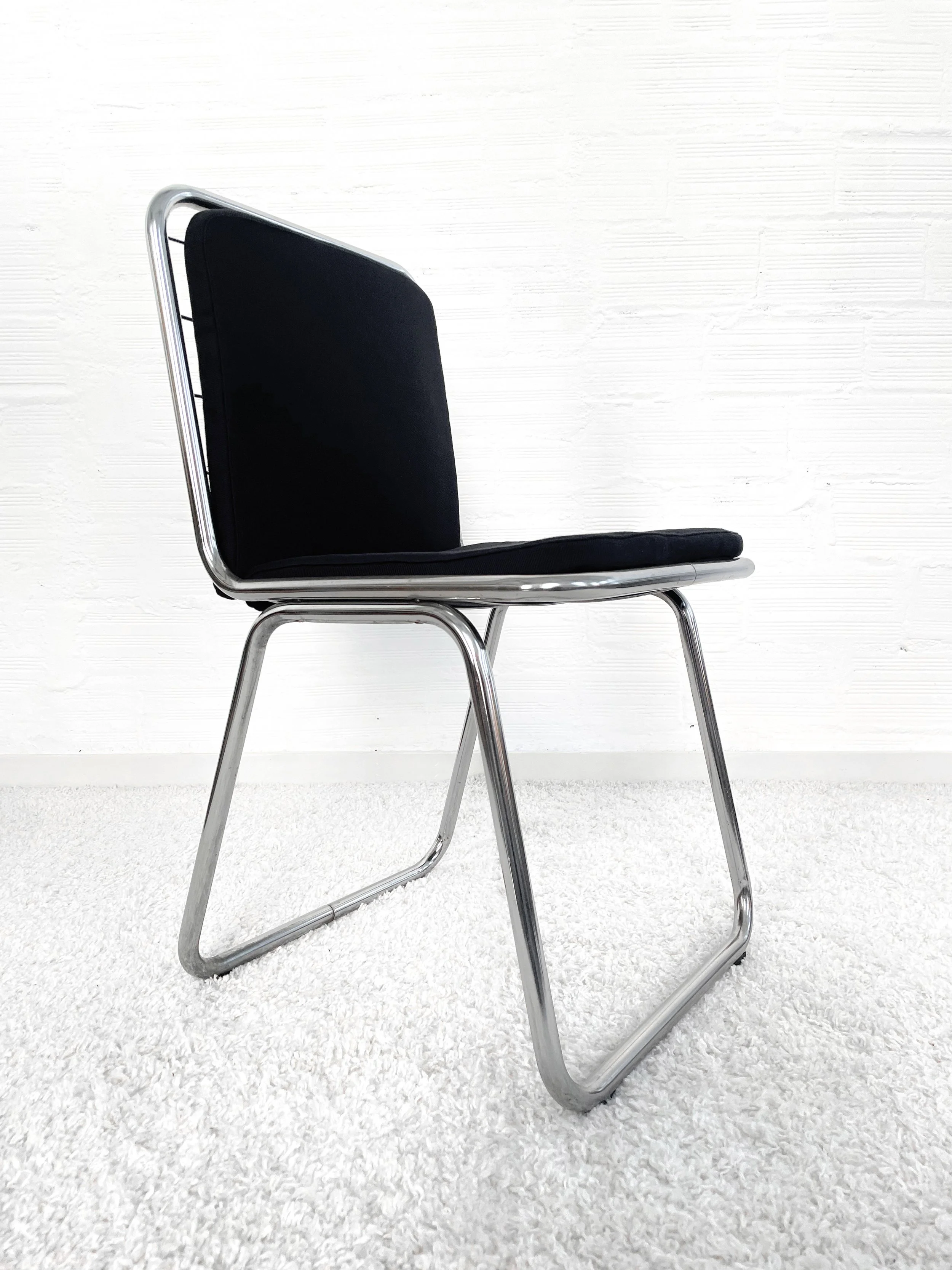 Silla vintage estilo Gastone Rinaldi. 70s. Monda Lironda Vintage