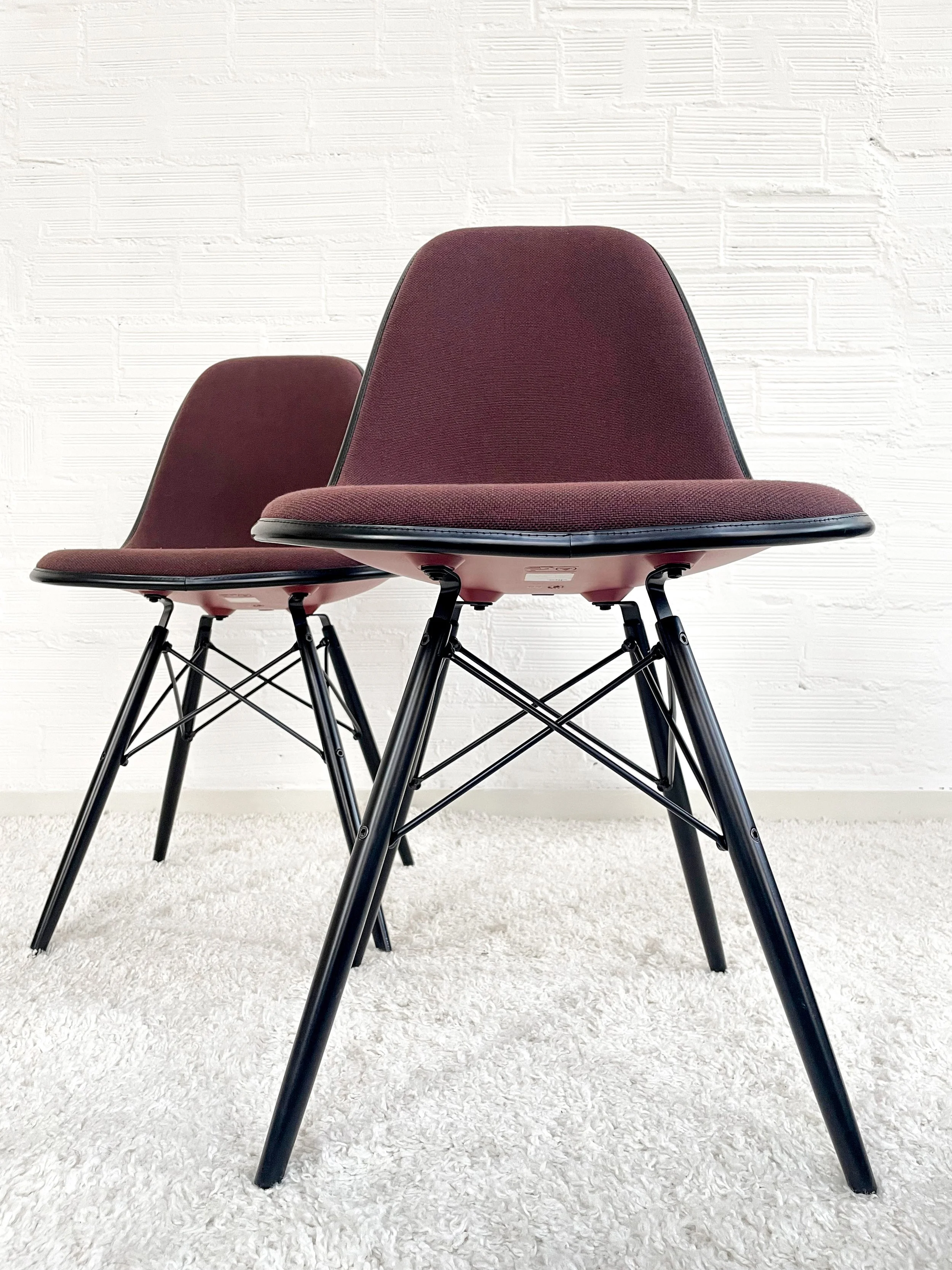 Sillas de Charles y Ray Eames para Vitra. Monda Lironda Vintage