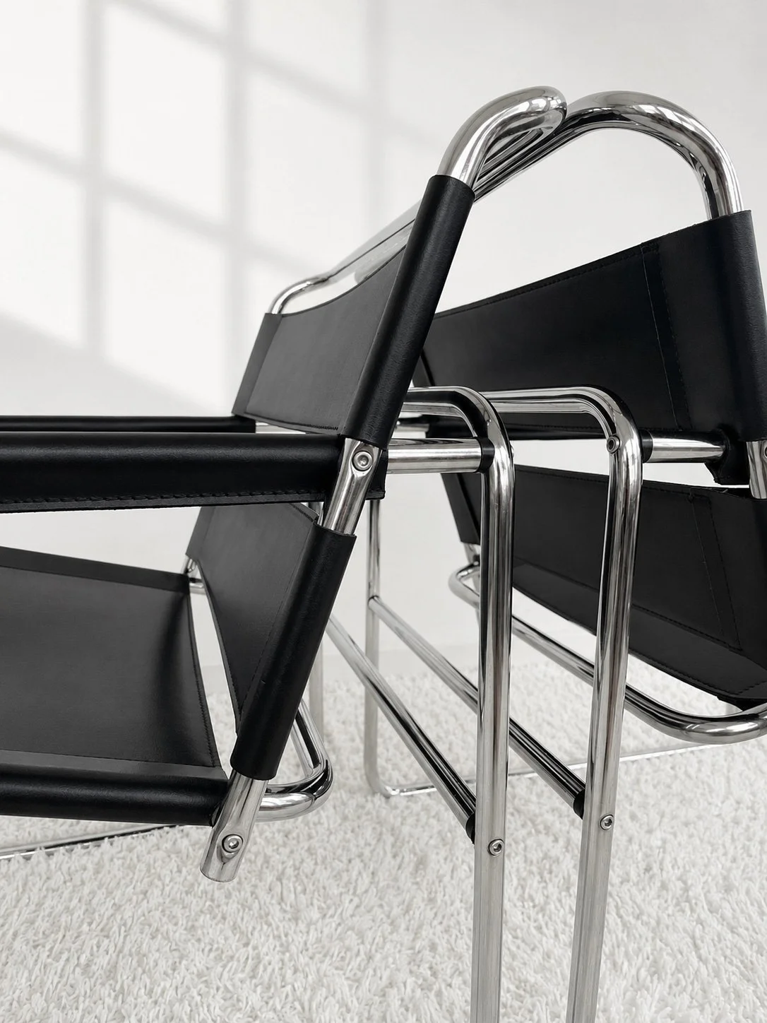 Sillón Bauhaus Mid Century. Italia 70s. Monda Lironda Vintage