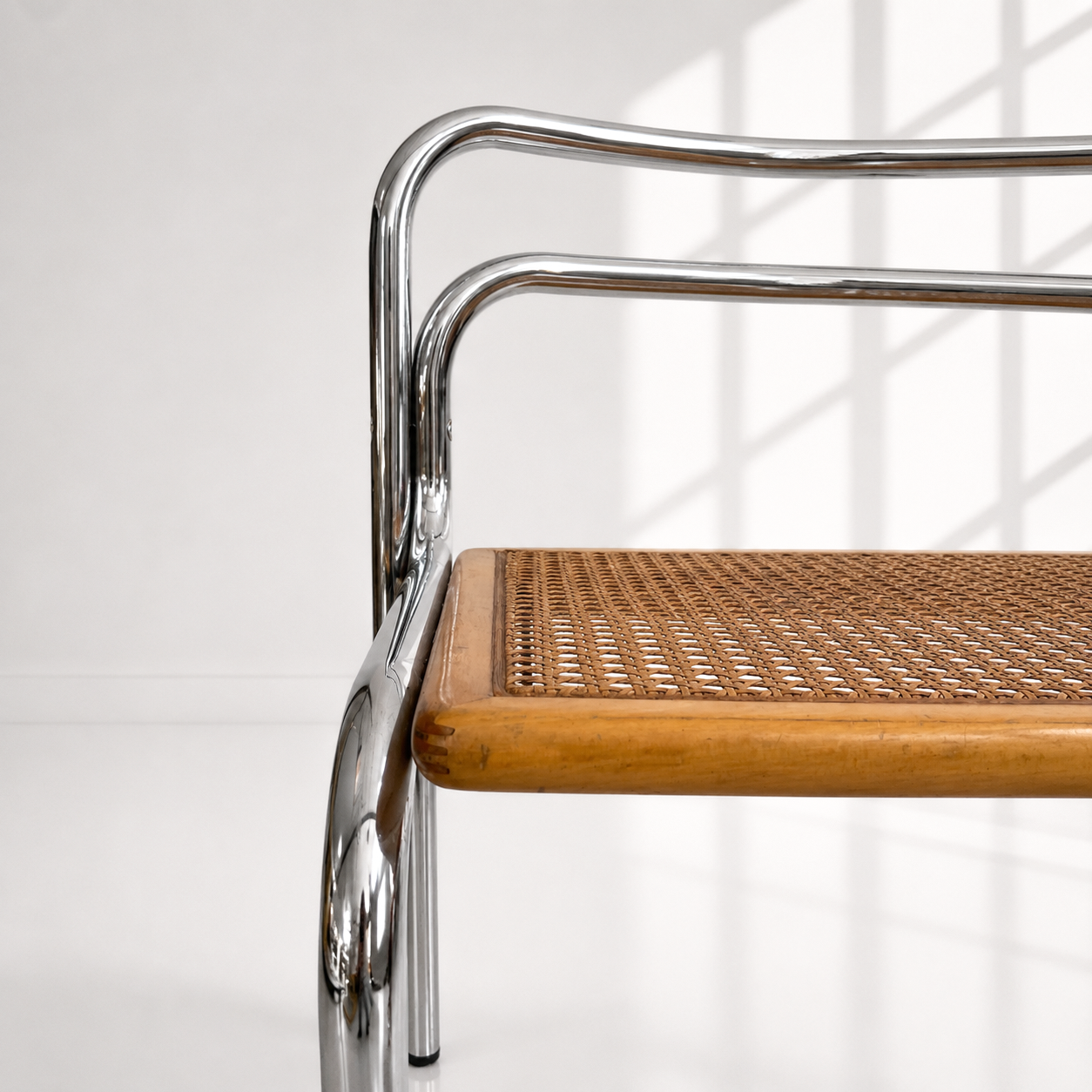 Silla estilo Cesca. Italia 70s. Monda Lironda Vintage
