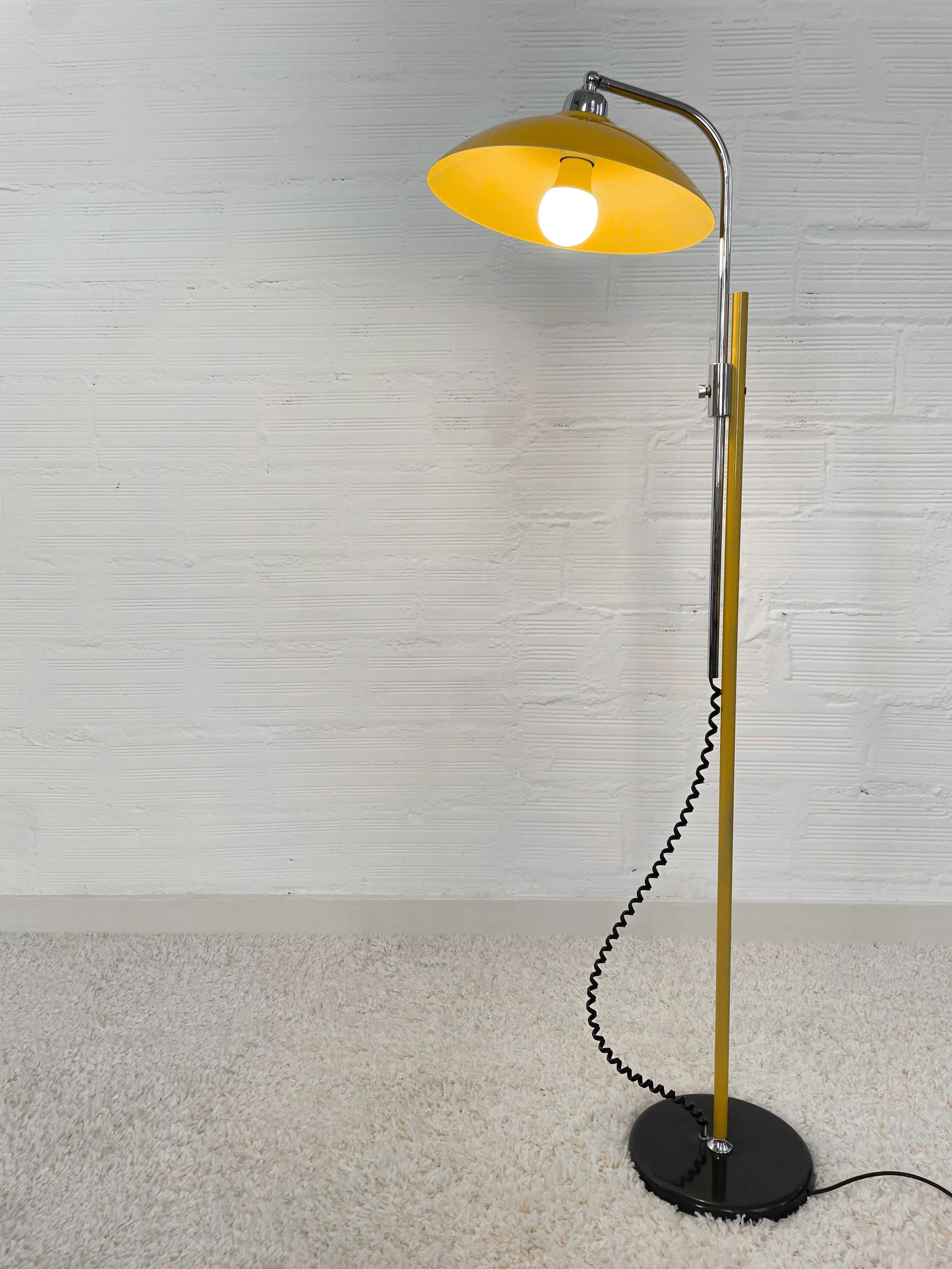 Lámpara de pie estilo Kurt Versen. 60s. Monda Lironda Vintage