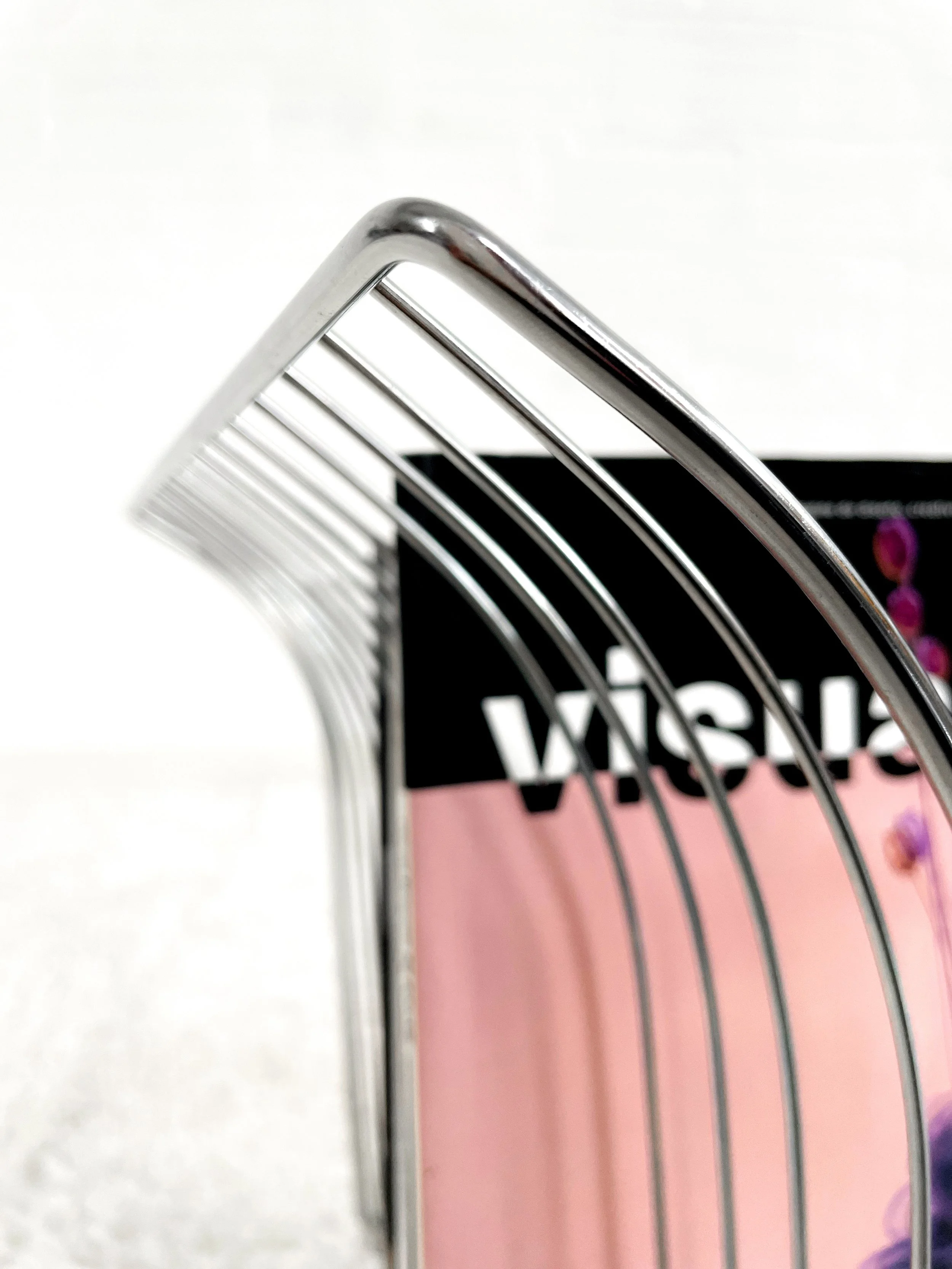 Revistero / soporte para vinilos, década de 1970. Monda Lironda Vintage