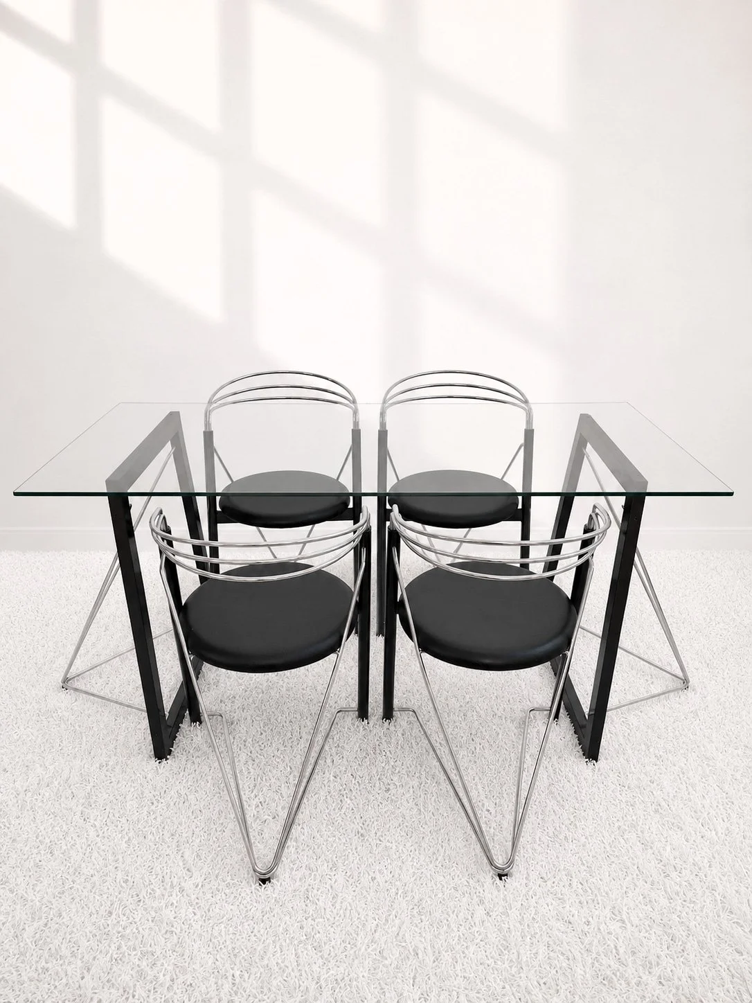 Sillas postmodernas de inspiración Mario Botta, Italia, años 80. Monda Lironda Vintage