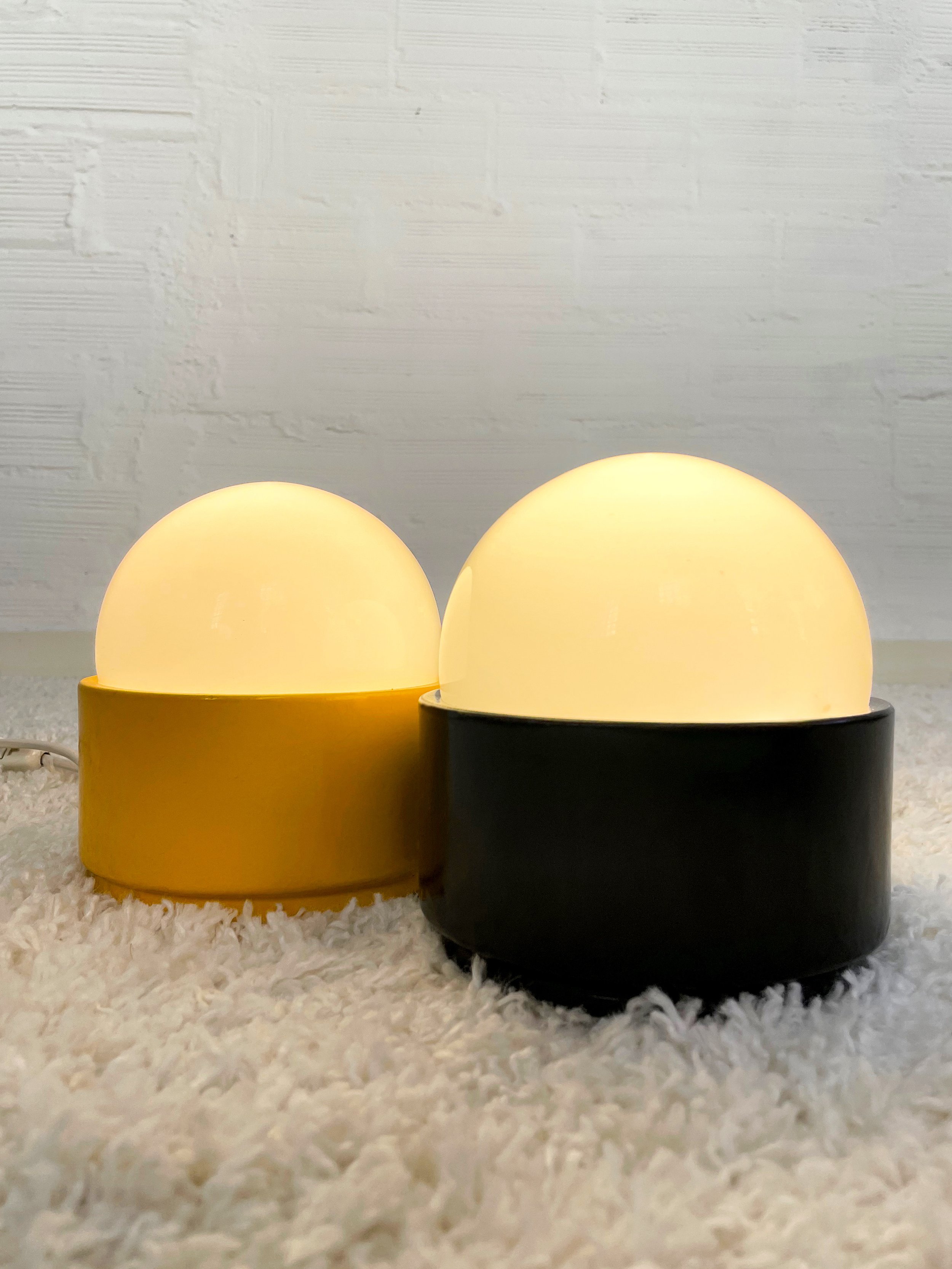 Lámpara de mesa estilo Traudl Brunnquell. 70s. Monda Lironda Vintage