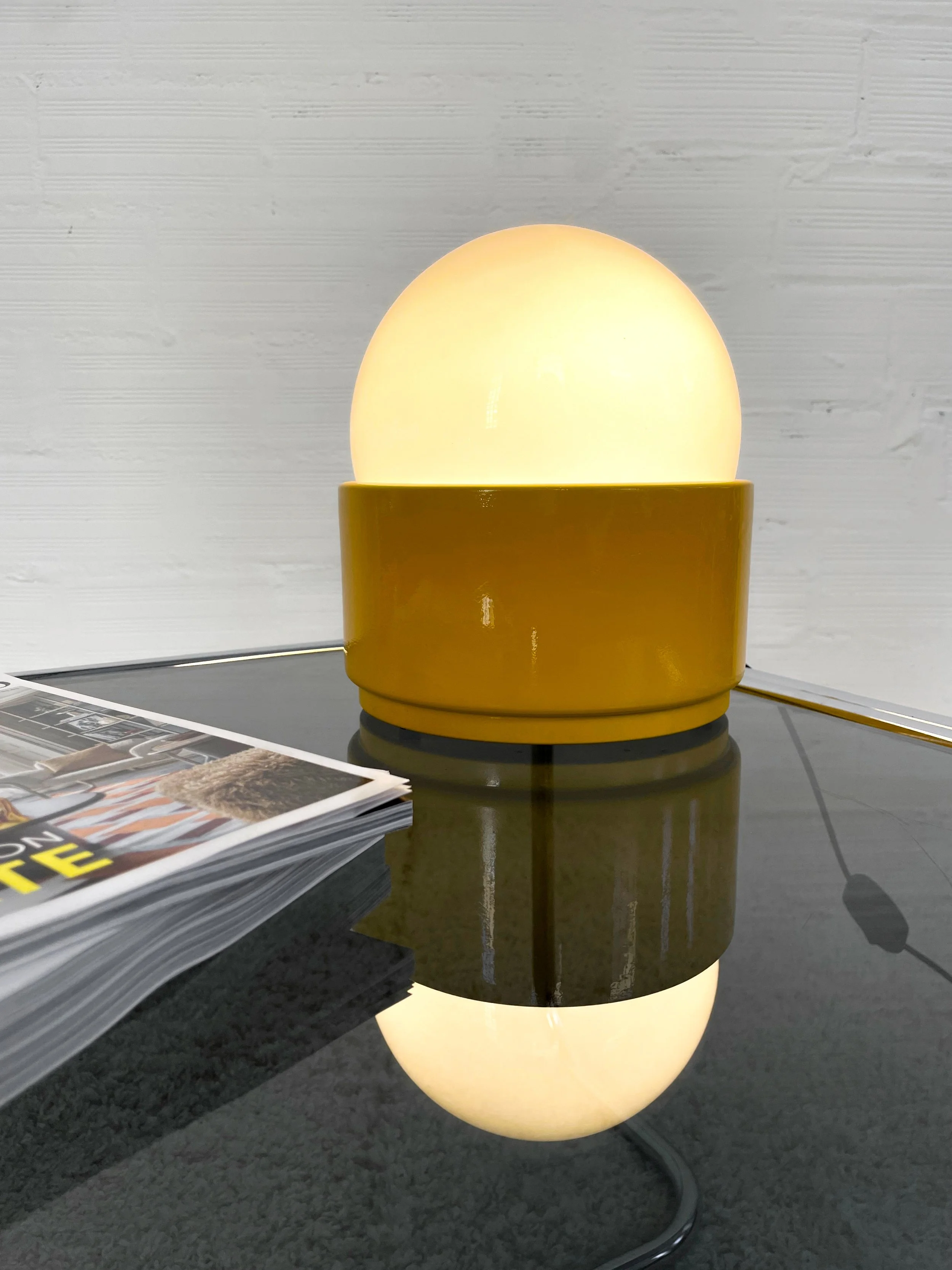 Lámpara de mesa "Big" estilo Traudl Brunnquell. 70s