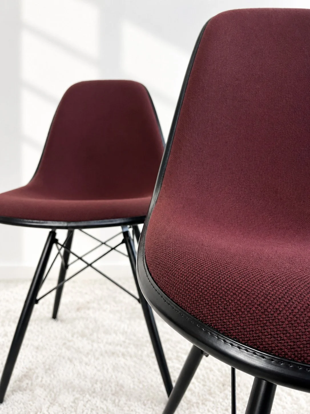 Sillas de Charles y Ray Eames para Vitra. Monda Lironda Vintage