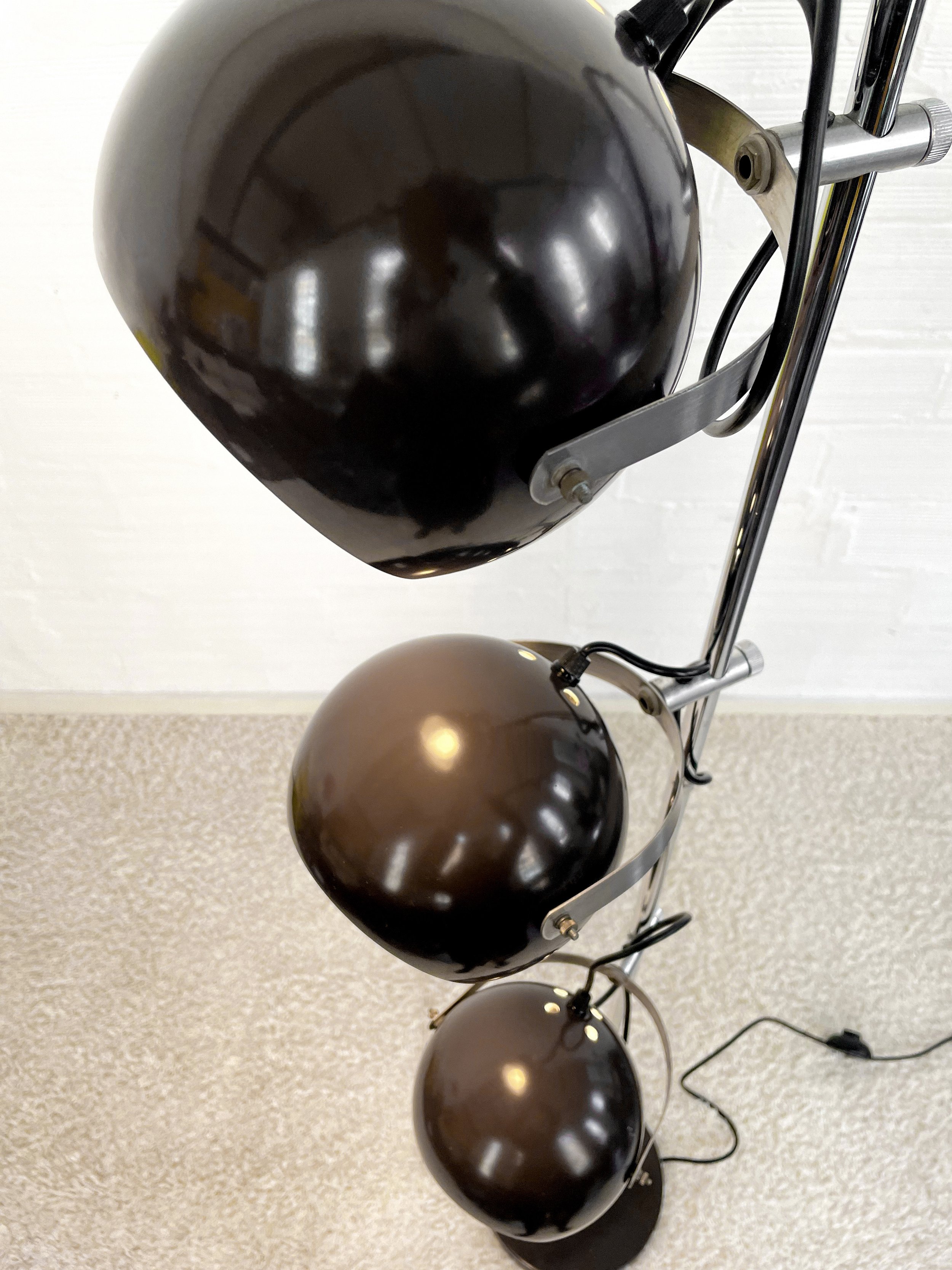 Lámpara de pie Eyeball años 60. Monda Lironda Vintage