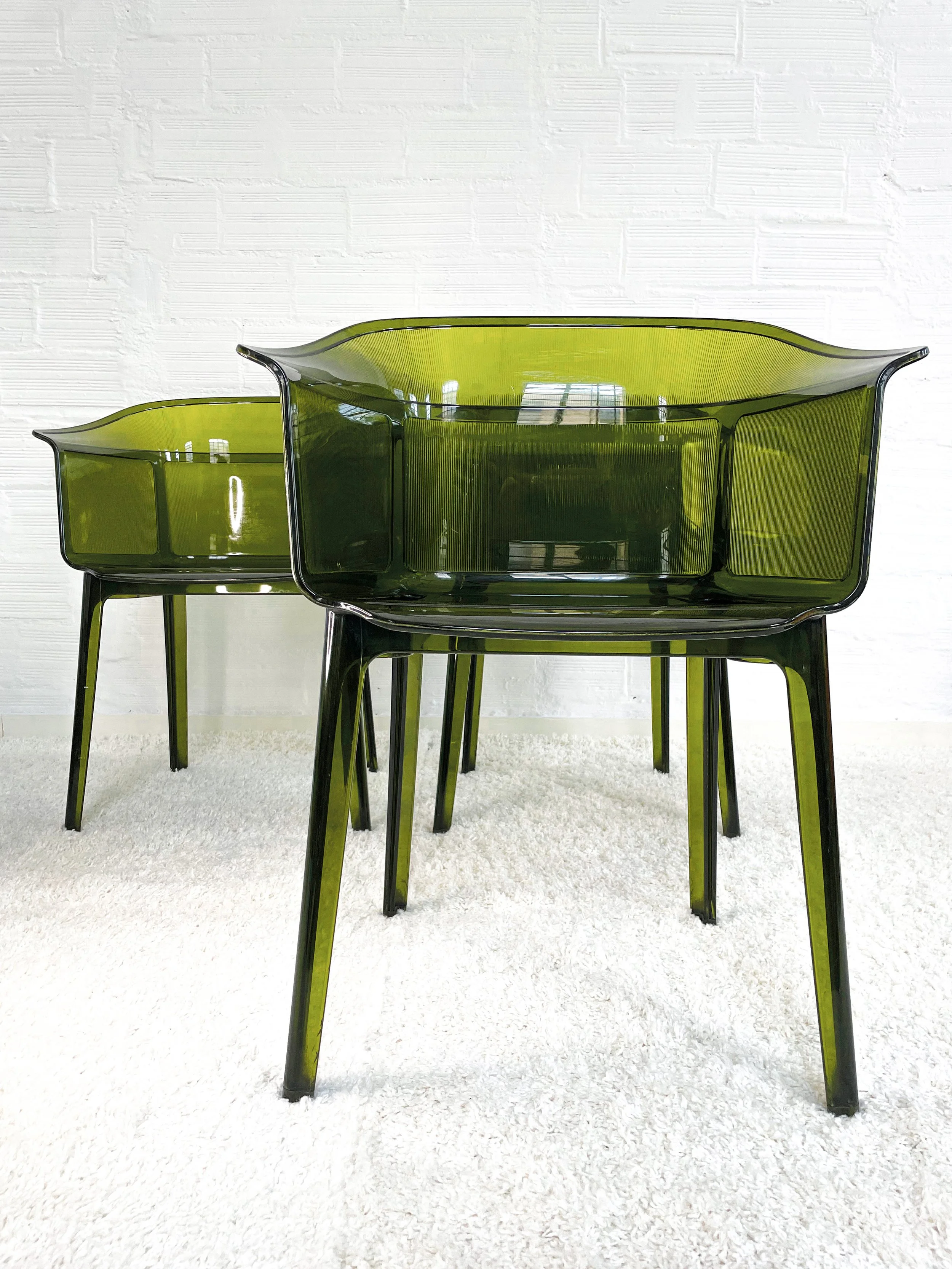 Silla Papyrus para Kartell. Diseñada por Ronan & Erwan Bouroullec. Italia 2008. Monda Lironda Vintage