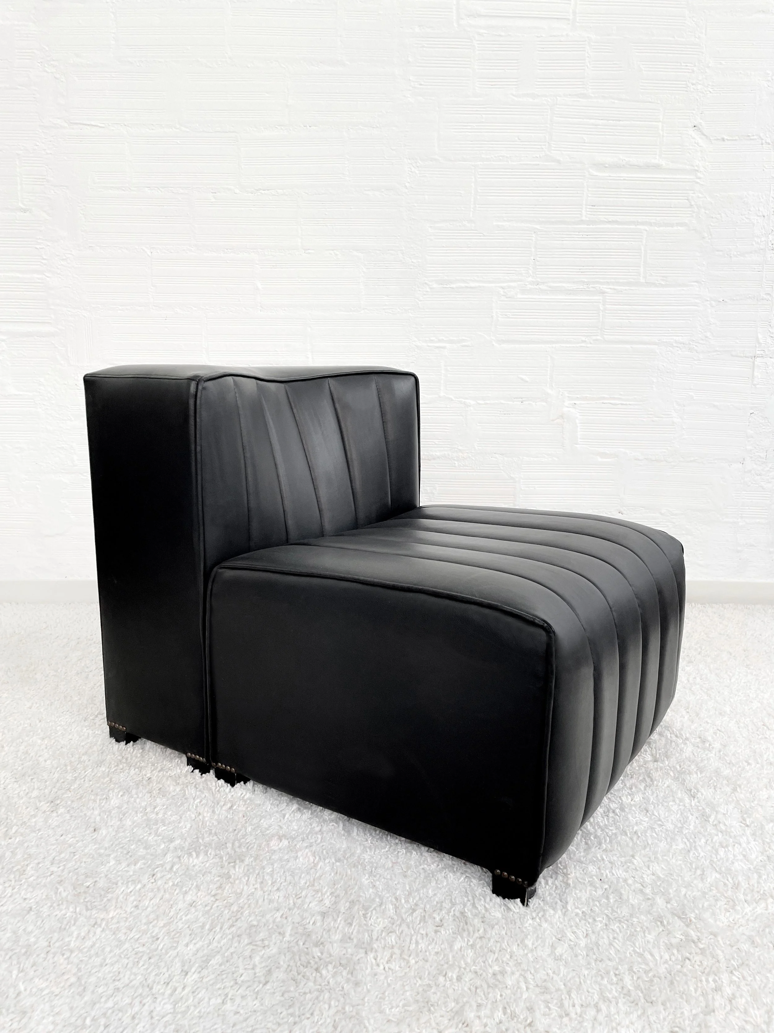 Sillón modular inspirado en el modelo de Tito Agnoll. 80s. Monda Lironda Vintage