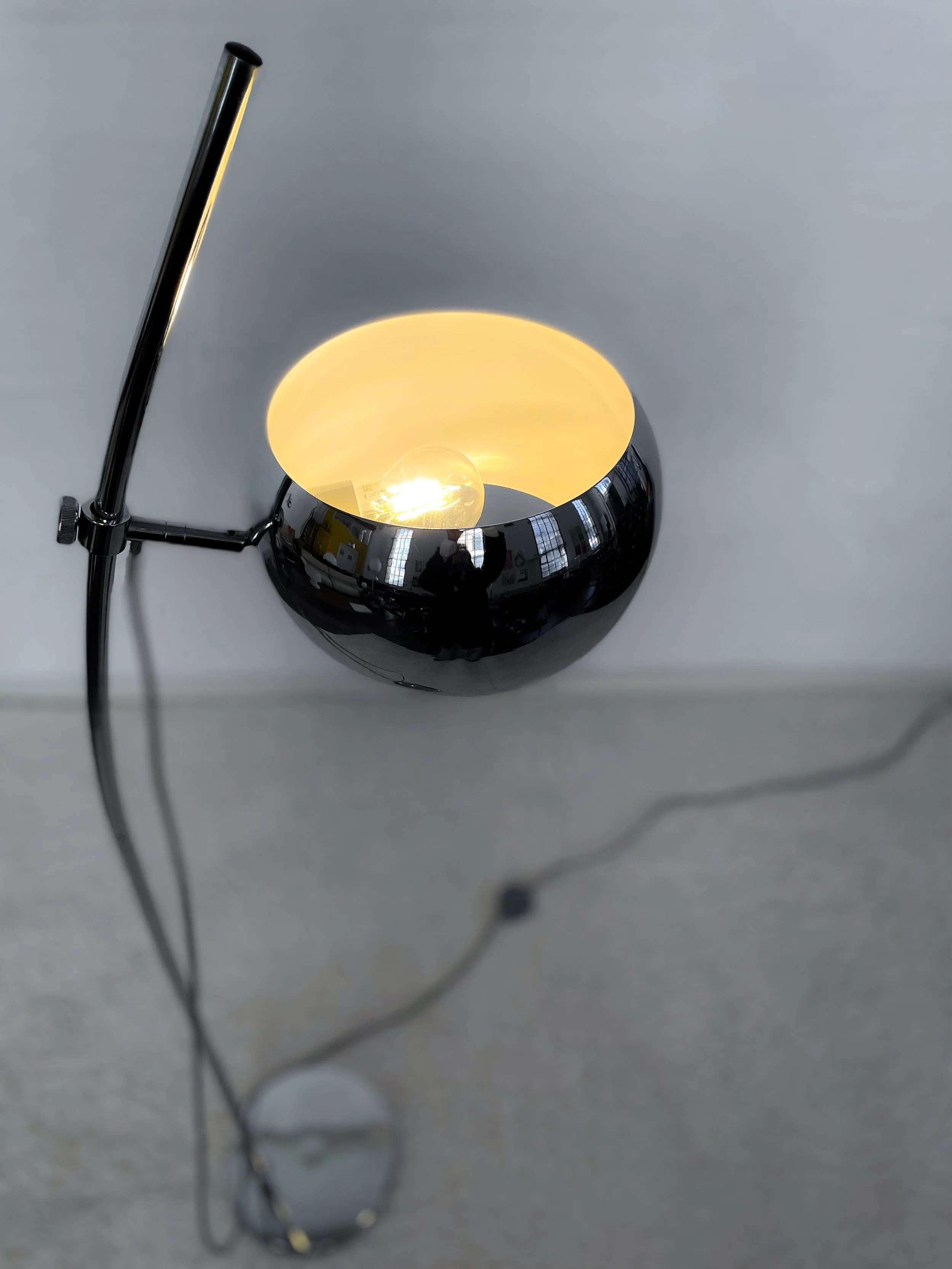 Lámpara de pie "Torus" de Antonio Miró. Monda Lironda Vintage