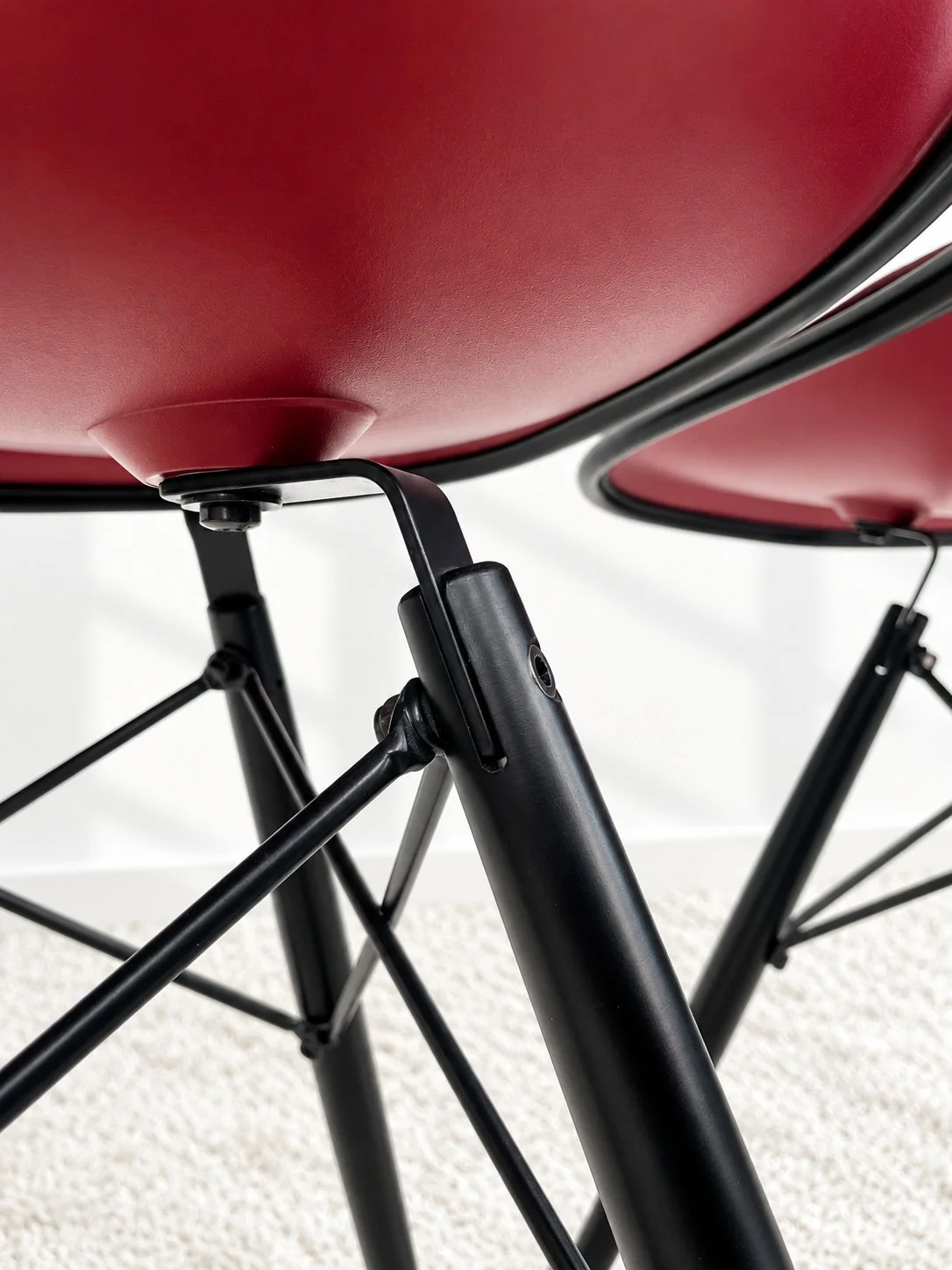 Sillas de Charles y Ray Eames para Vitra. Monda Lironda Vintage