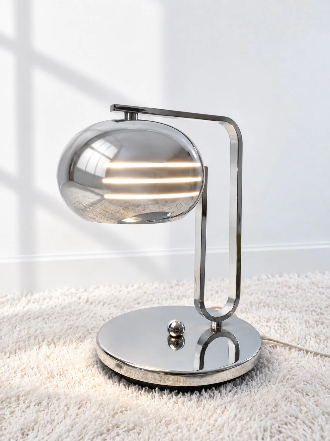 Lámpara de sobremesa Space Age, circa 1970. Monda Lironda Vintage