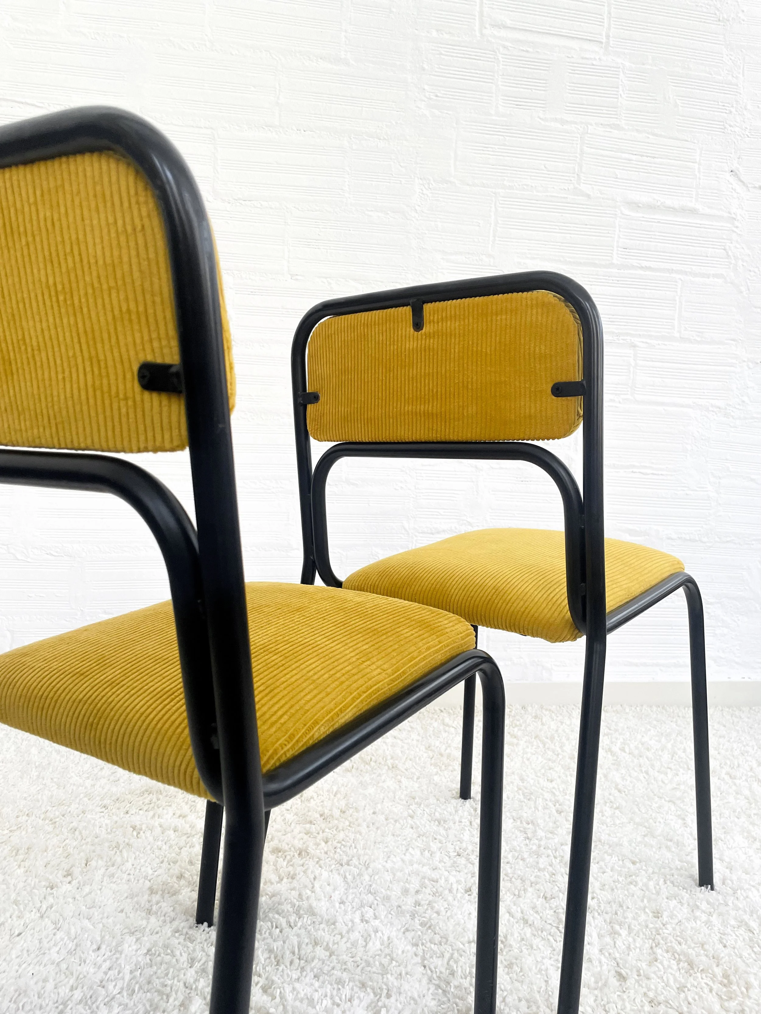 Sillas Bauhaus de los años 70, made in Italy. Monda Lironda Vintage