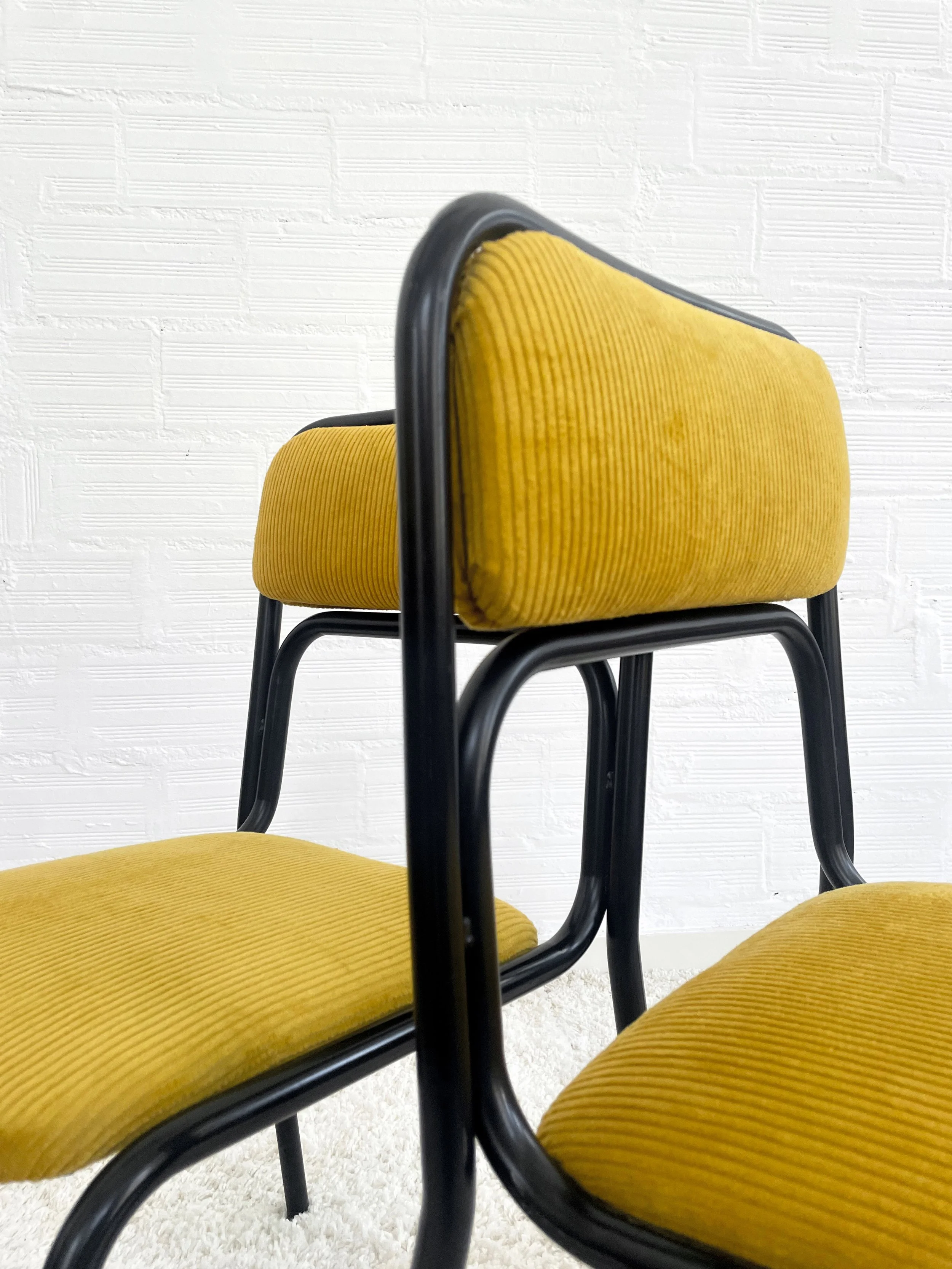 Sillas Bauhaus de los años 70, made in Italy. Monda Lironda Vintage