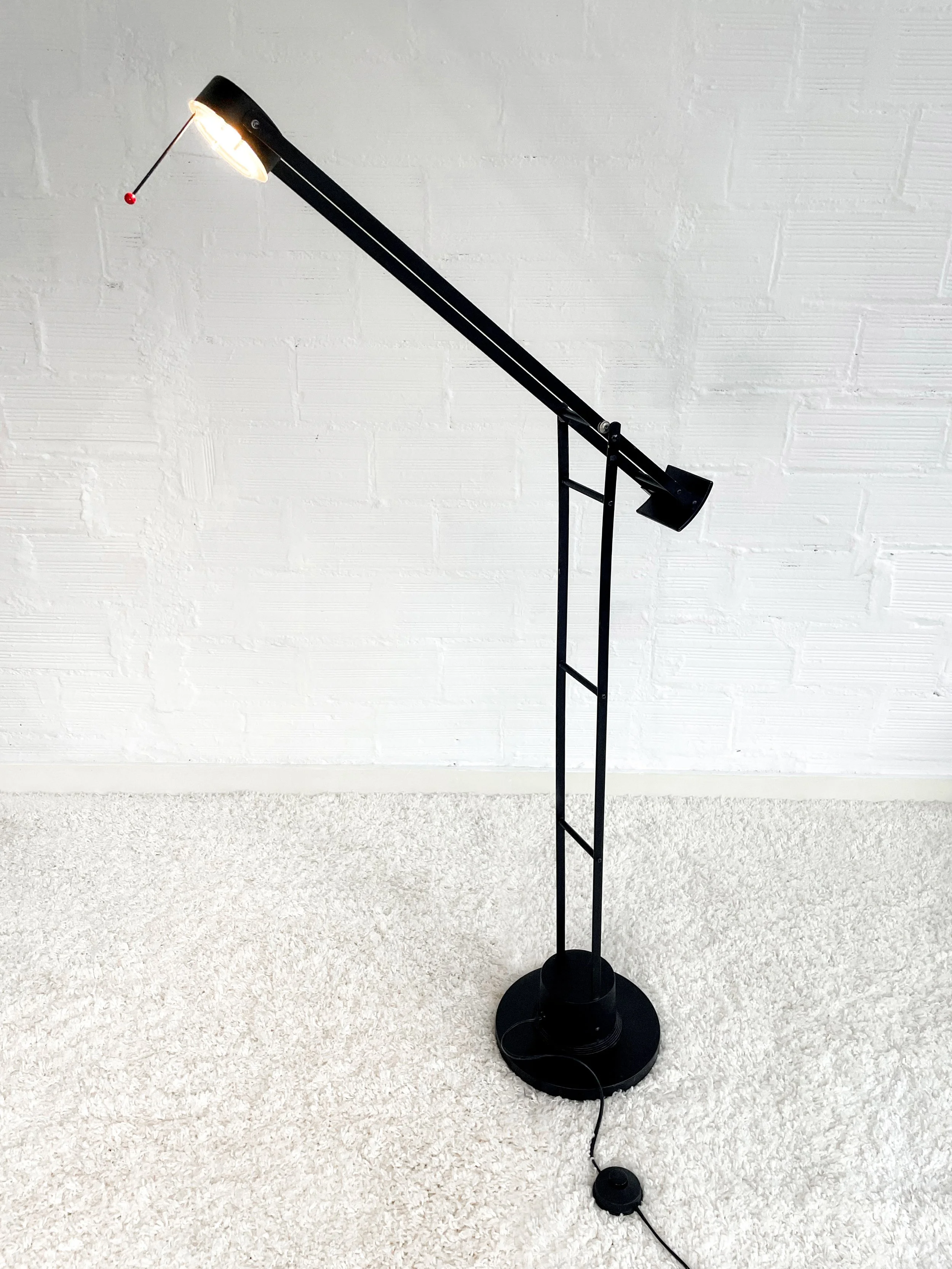 Lámpara de pie Italiana MCM. MId Century. Monda Lironda Vintage