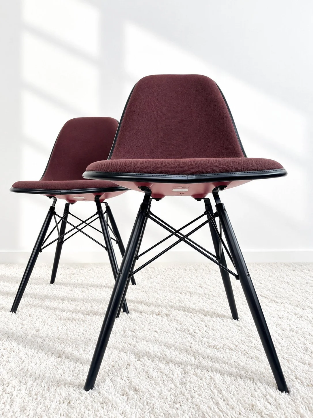 Sillas de Charles y Ray Eames para Vitra. Monda Lironda Vintage