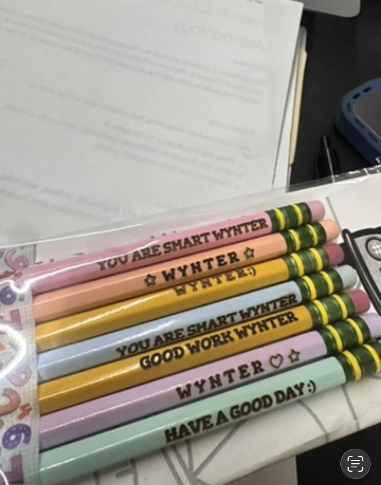 Personalized Pencil Set