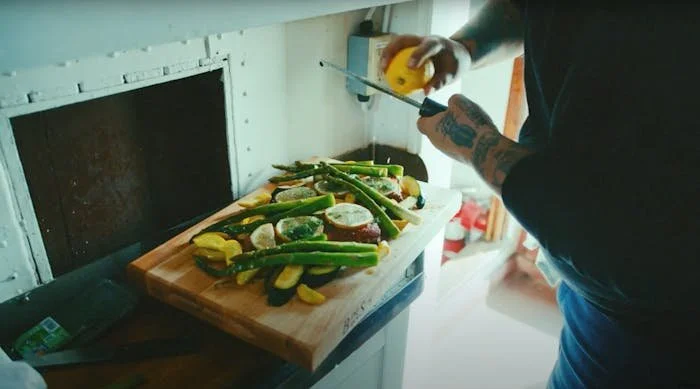 cedar plank salmon_zesting lemon.jpg