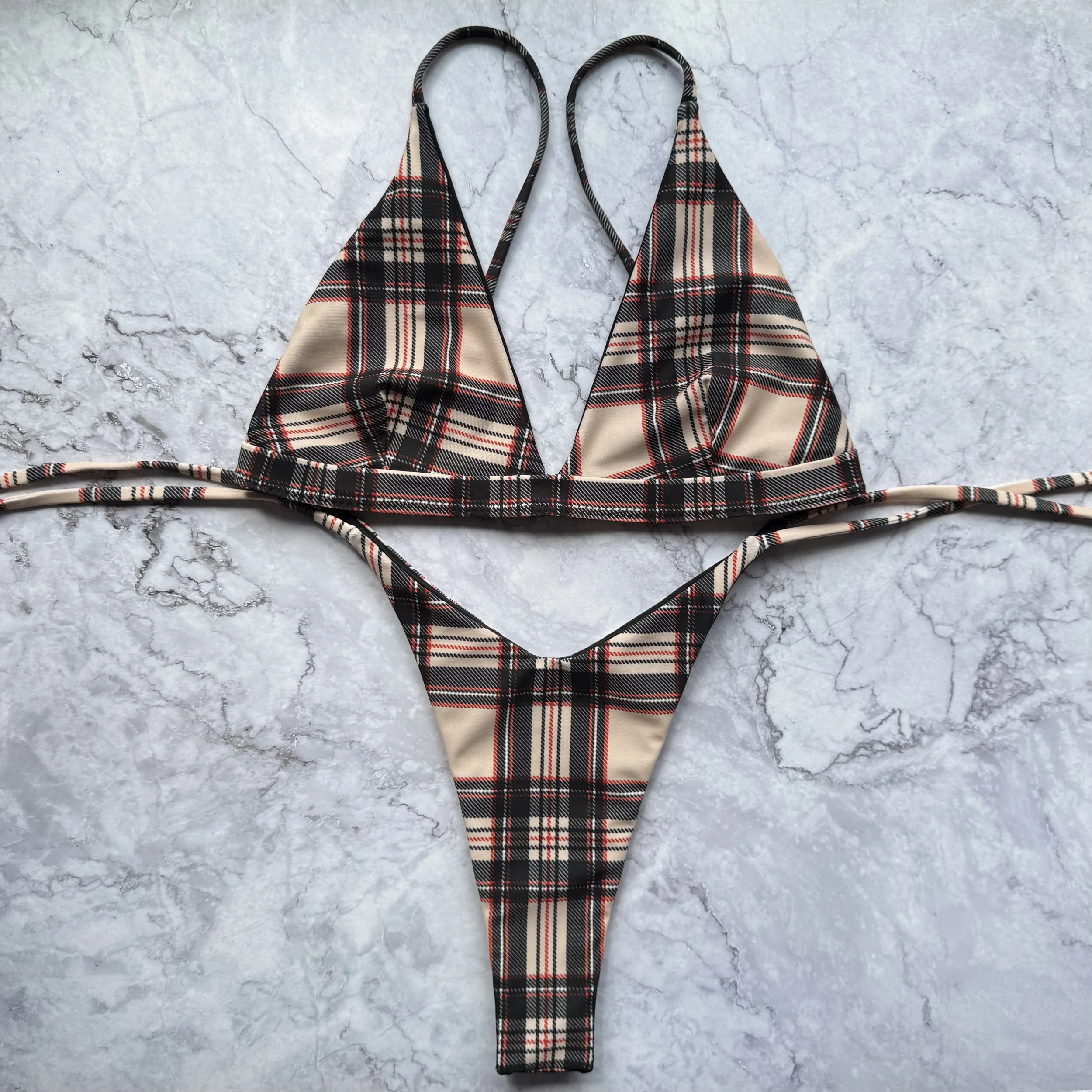 Beige Tartan