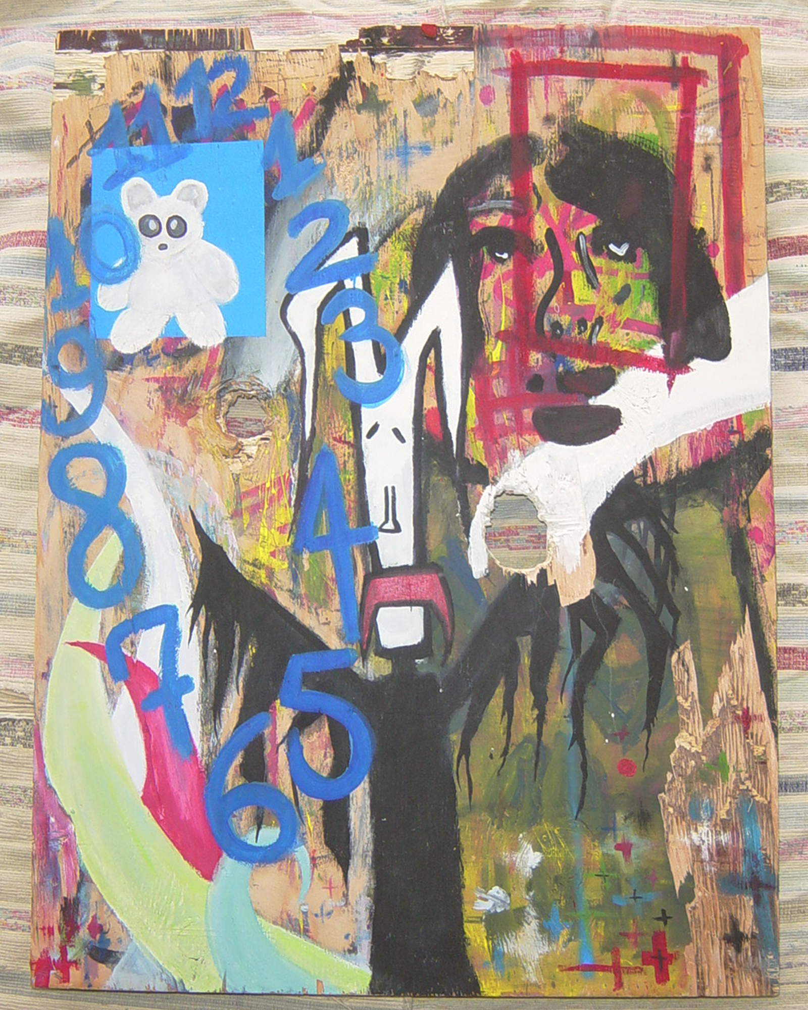 déconstruction et reconstruction du sois.
24” x 32”