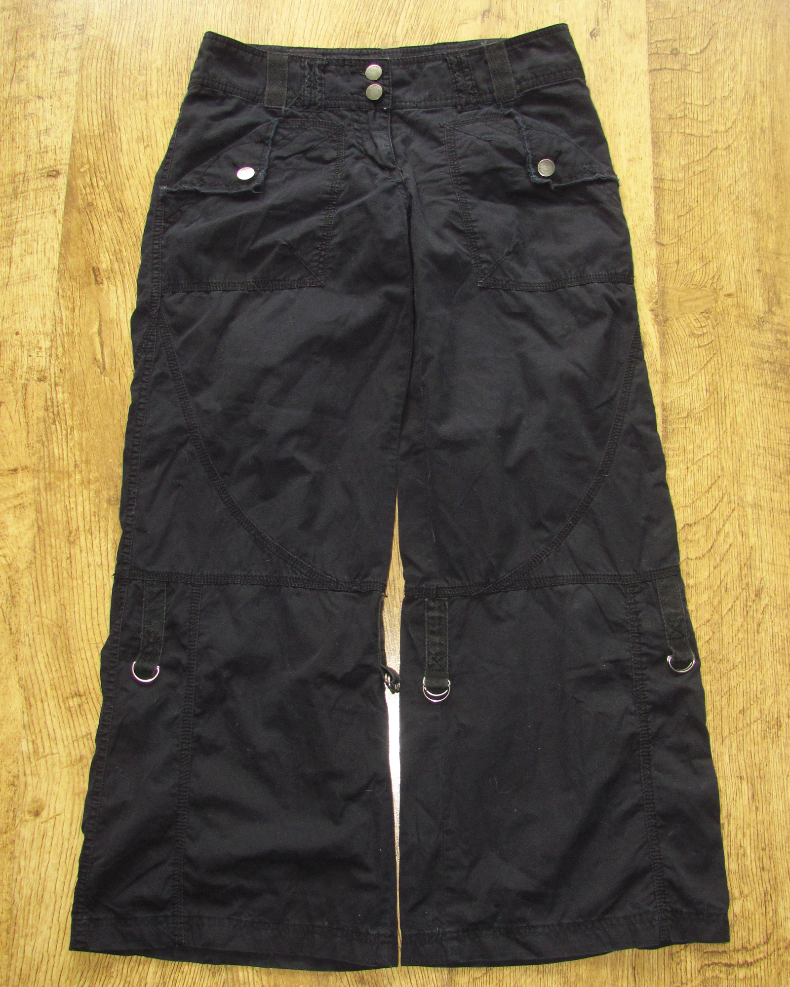 Cropped Raver Flared Cargo