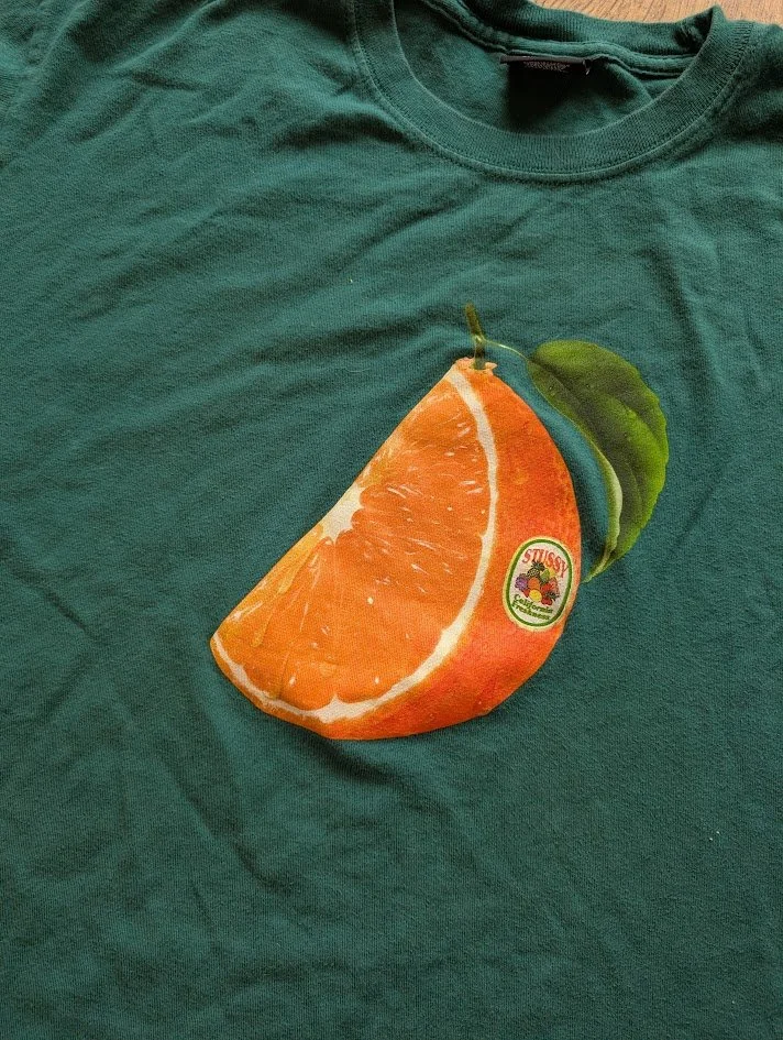 Orange Slice Stussy T-Shirt