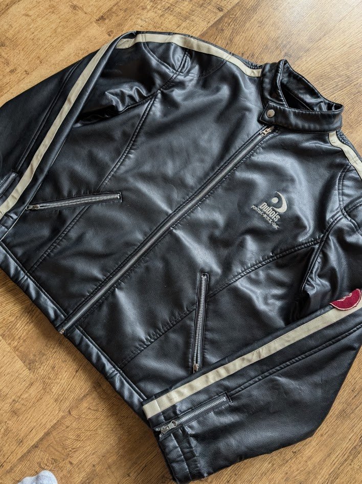 Faux Leather Car Dealership Jacket