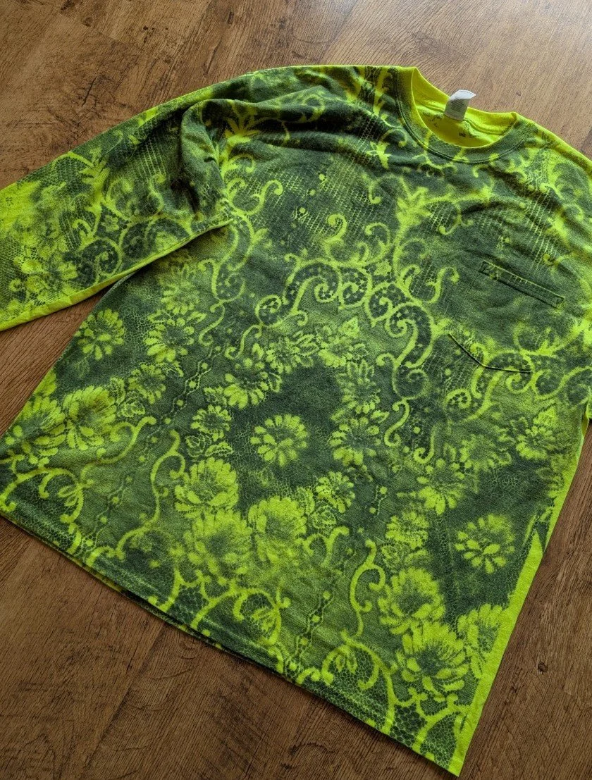 High Vis Floral Long Sleeve