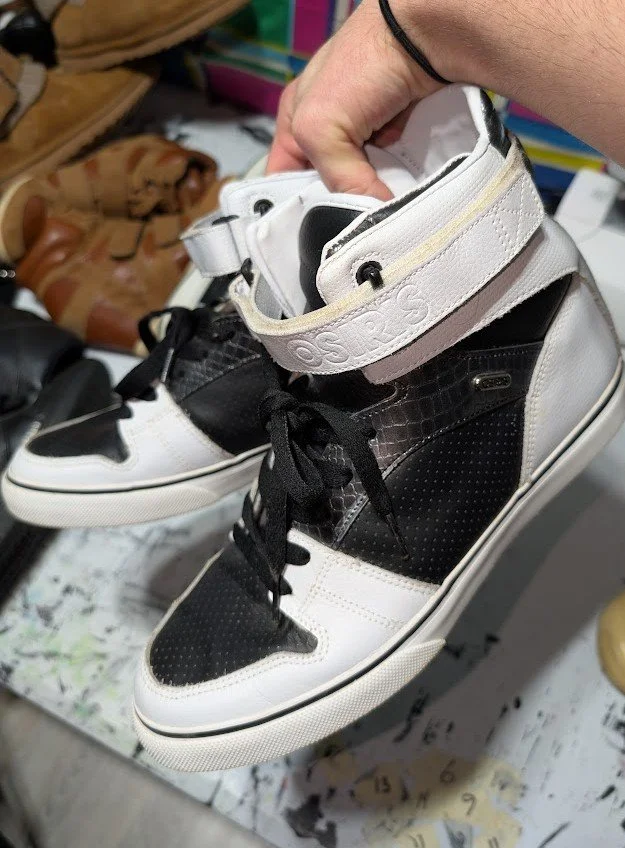 Osiris Faux Snake Skin Rhyme Remix Skate Shoe