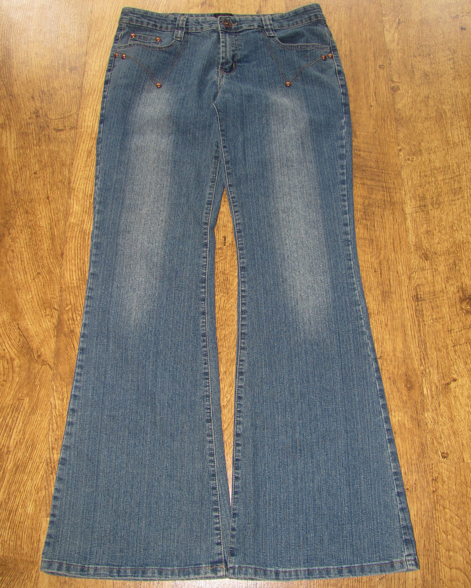 Light Blue Flared Spicy Jeans