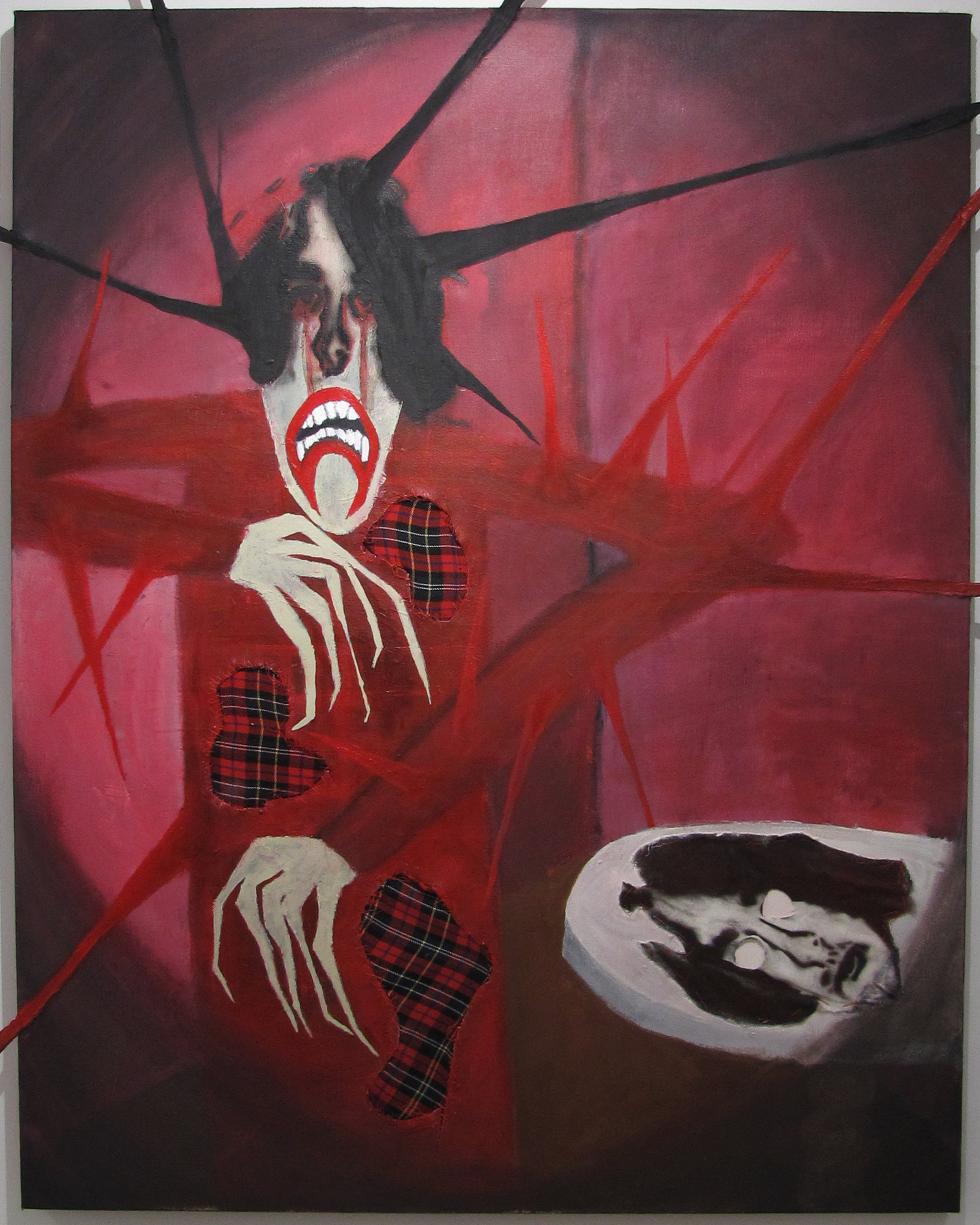 pris sur le fait.
30" x 40"